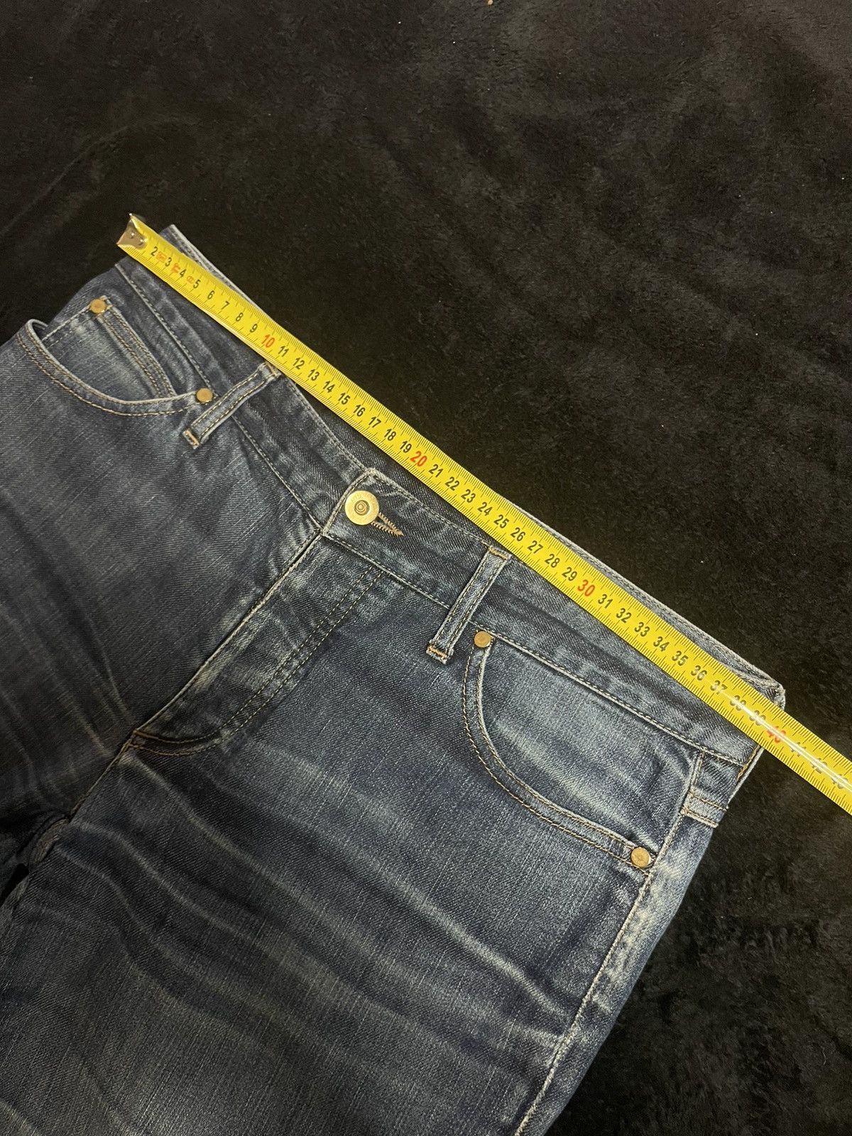 Gucci Vintage Gucci Logo Jeans Woman‘s y2k Size S Size 28" / US 6 / IT 42 - 10 Thumbnail