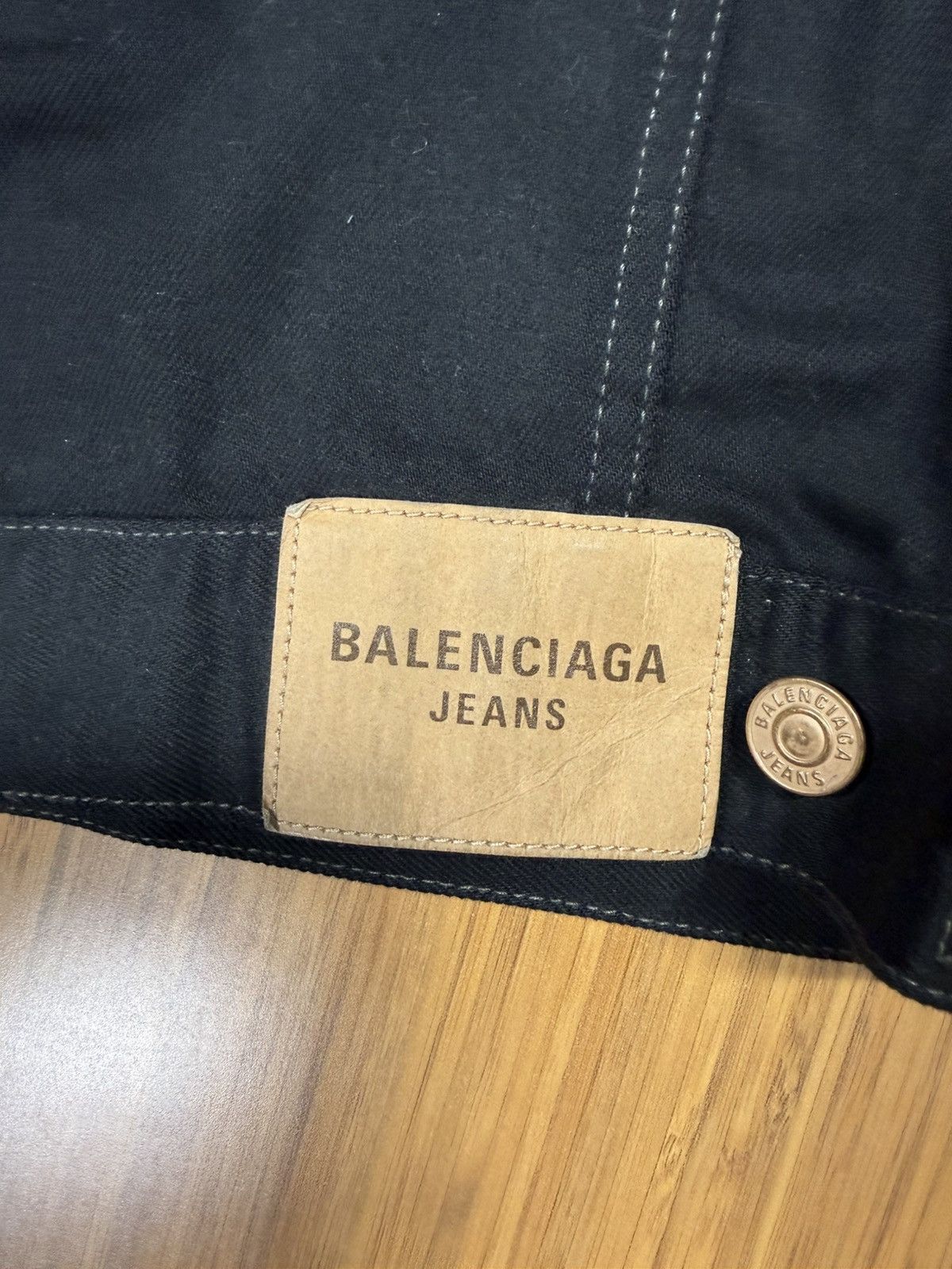 Balenciaga RARE Balenciaga Denim hooded jacket Size US S / EU 44-46 / 1 - 4 Thumbnail