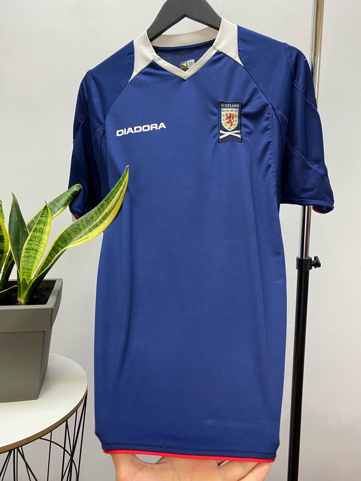 Diadora Scotland National Team 2008 2009 Diadora home soccer jersey Size US M / EU 48-50 / 2 - 8 Thumbnail