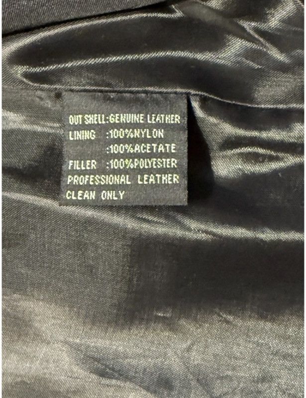 Other Bike Star Genuine Leather Motorcycle Vest Black 3X Biker NWT Size US XXL / EU 58 / 5 - 5 Thumbnail