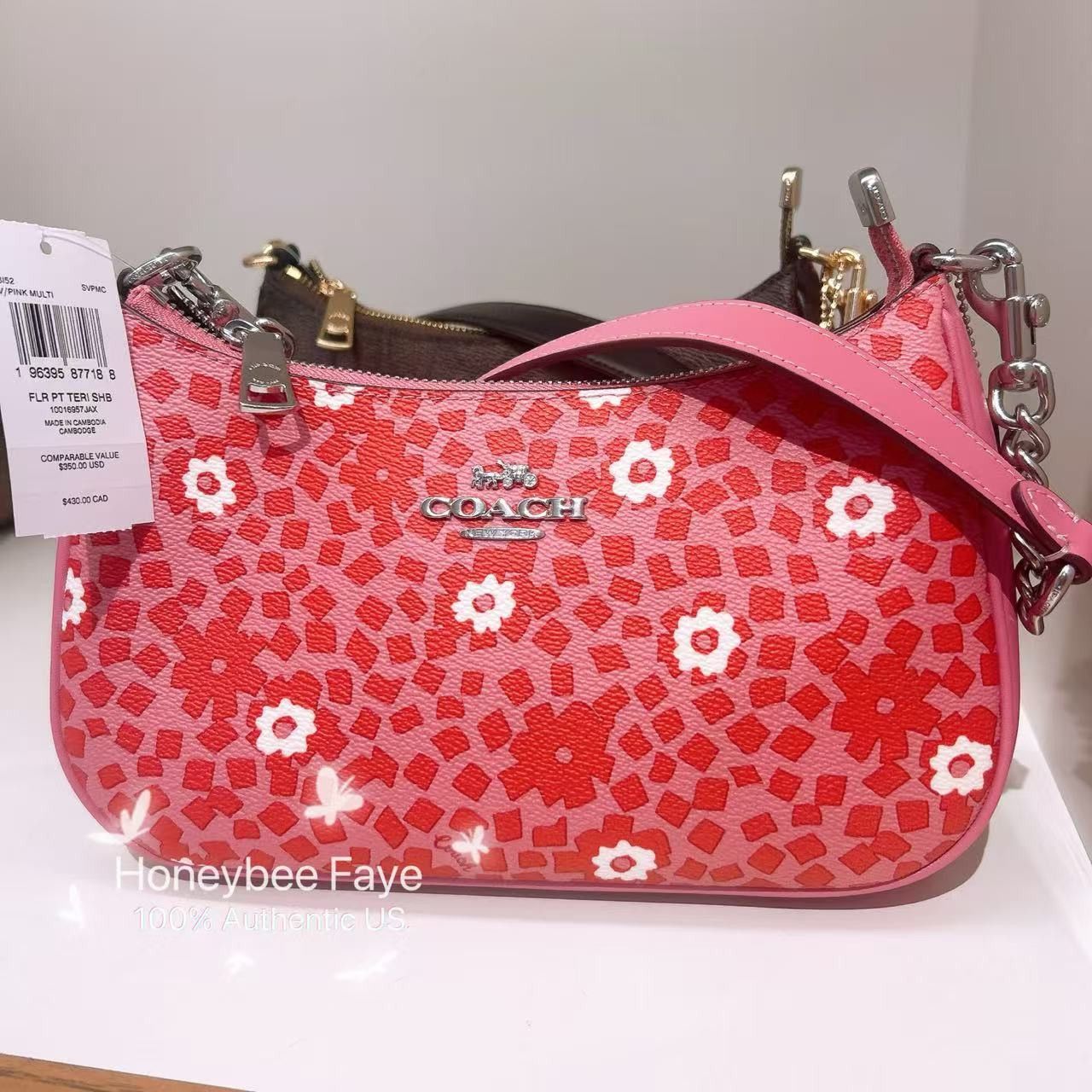 Coach Teri Shoulder Bag With Floral Print CBI52 Size ONE SIZE - 4 Thumbnail