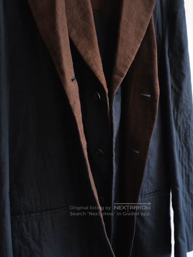 Yohji Yamamoto YOHJI YAMAMOTO Textured Jacket Size US L / EU 52-54 / 3 - 4 Thumbnail