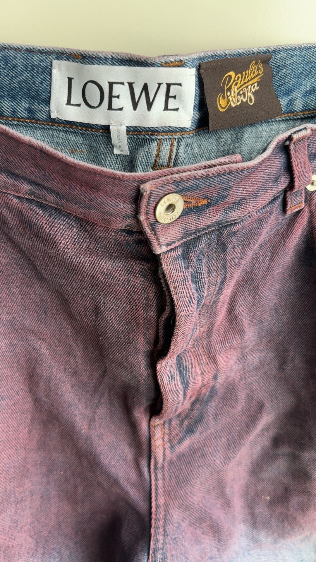 Loewe Loewe x Paula's Ibiza Straight-Leg Dégradé Jeans Size US 36 / EU 52 - 4 Thumbnail