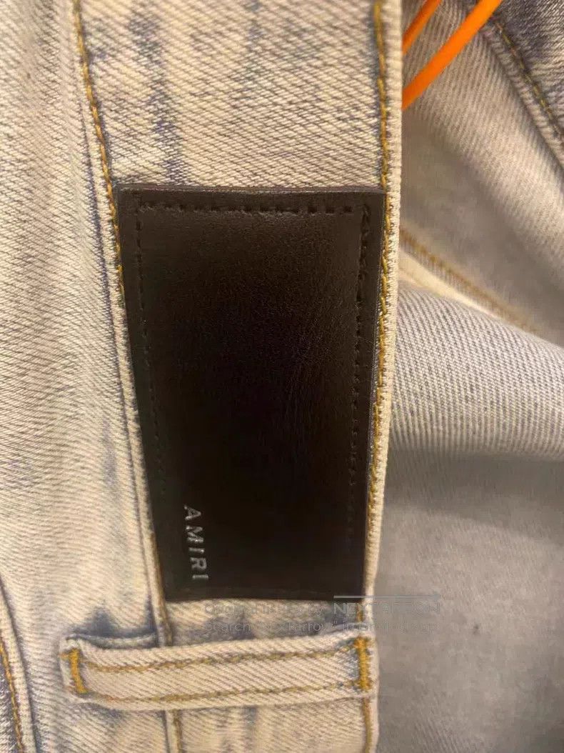Amiri Amiri Classic Colorful Splattered Cut Destroyed Jeans Size Size US 32 / EU 48 - 5 Thumbnail