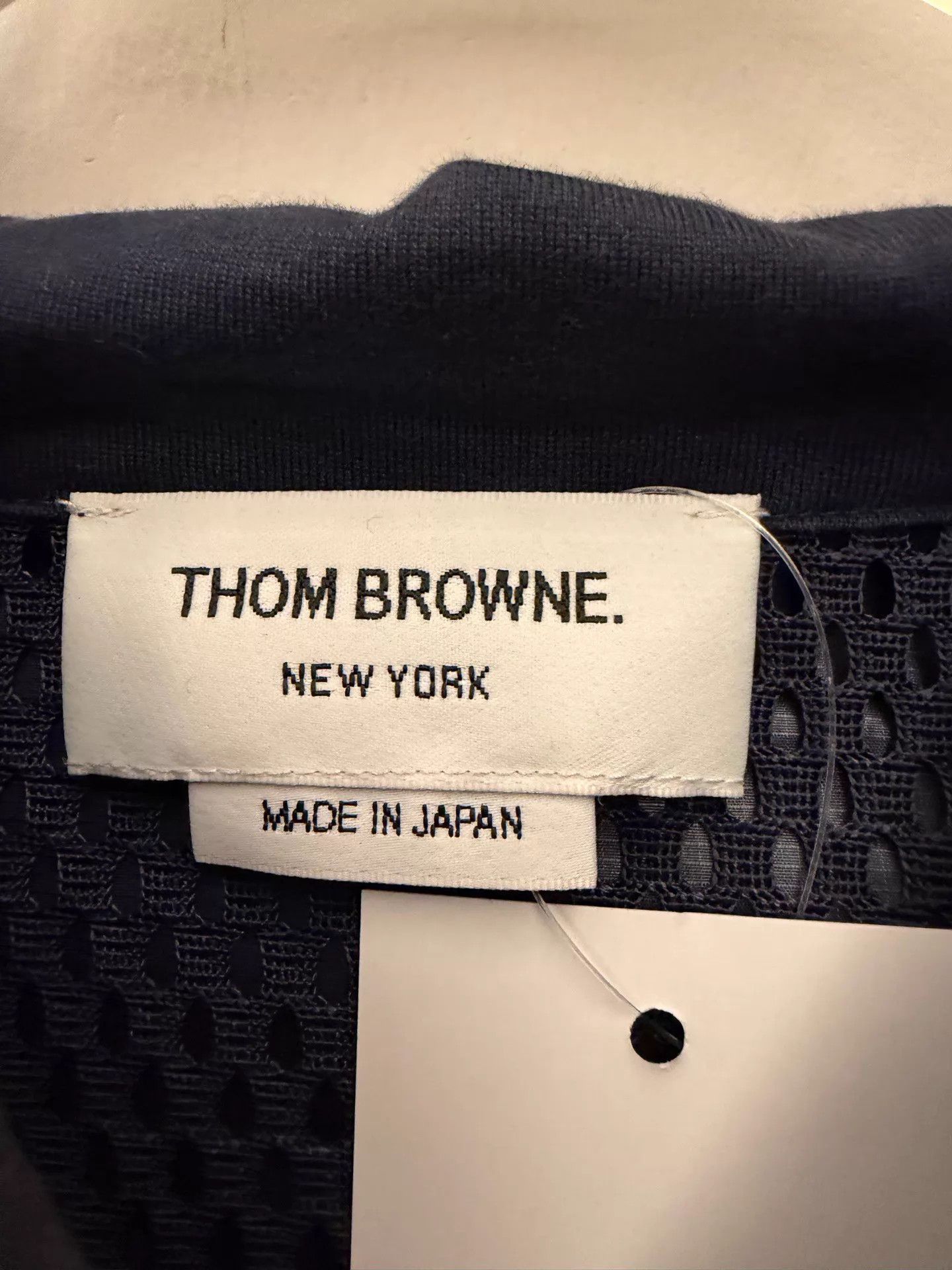 Thom Browne Thom Browne Color Block Nylon Jacket Navy Blue Size 1 Size L / US 10 / IT 46 - 2 Thumbnail