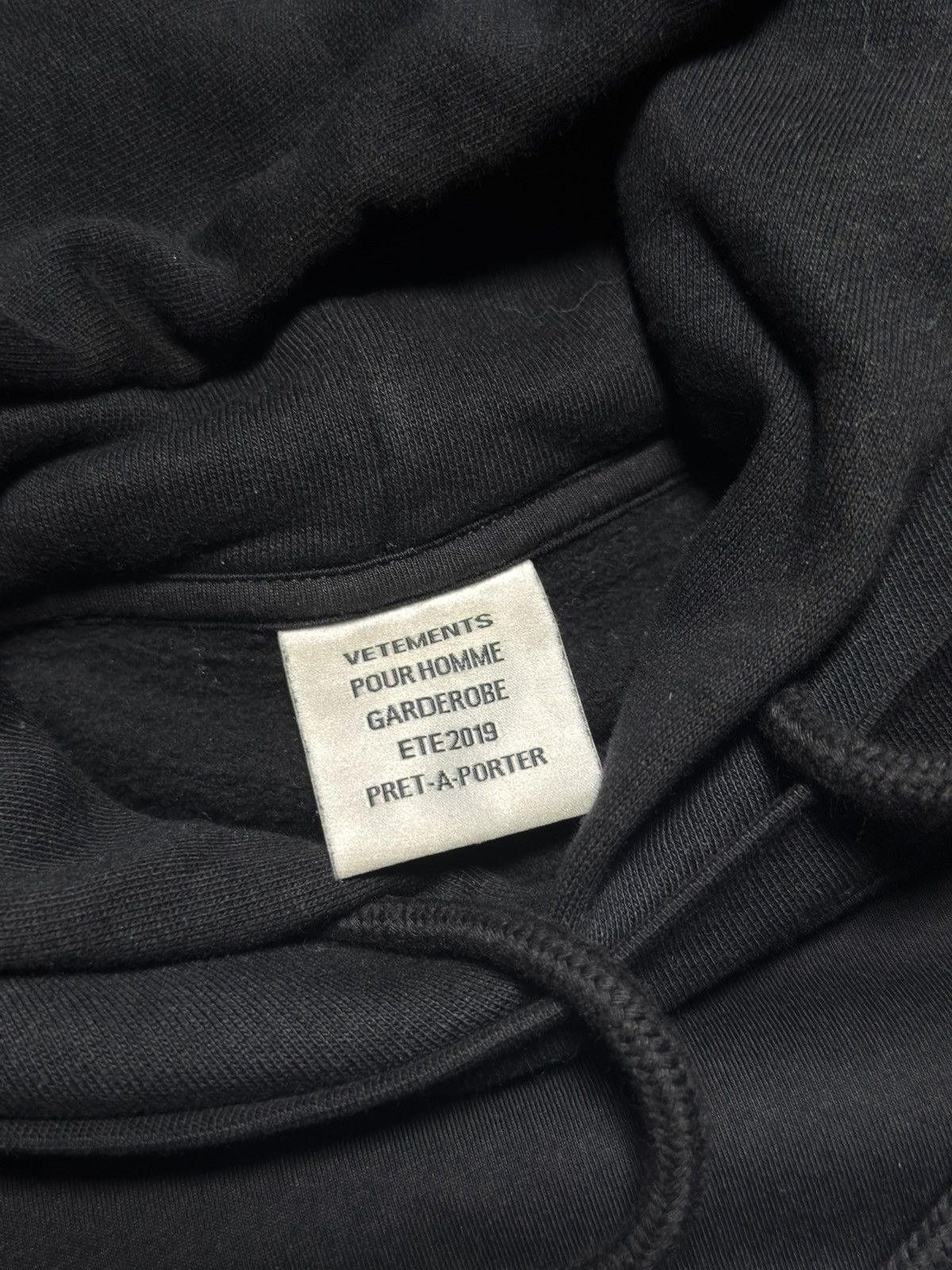 Vetements SS19 Double Layered Company Name Hoodie Size US S / EU 44-46 / 1 - 7 Thumbnail