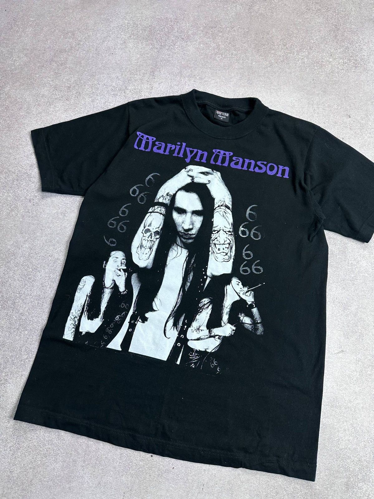 Marilyn Manson Vintage 90s Marilyn Manson Y2K Promo T-shirt M Size US M / EU 48-50 / 2 - 3 Thumbnail