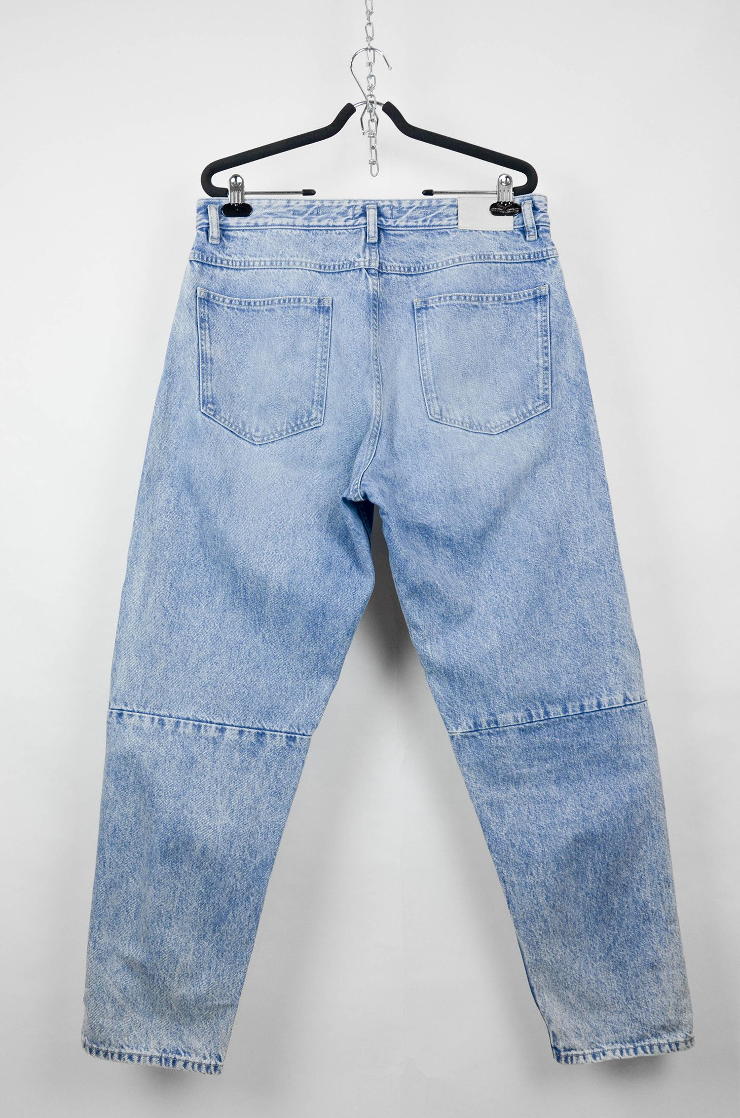 CLOSED Closed X-Lent Tapered Jeans Light Blue Made in Italy 34 Size US 34 / EU 50 - 2 Thumbnail