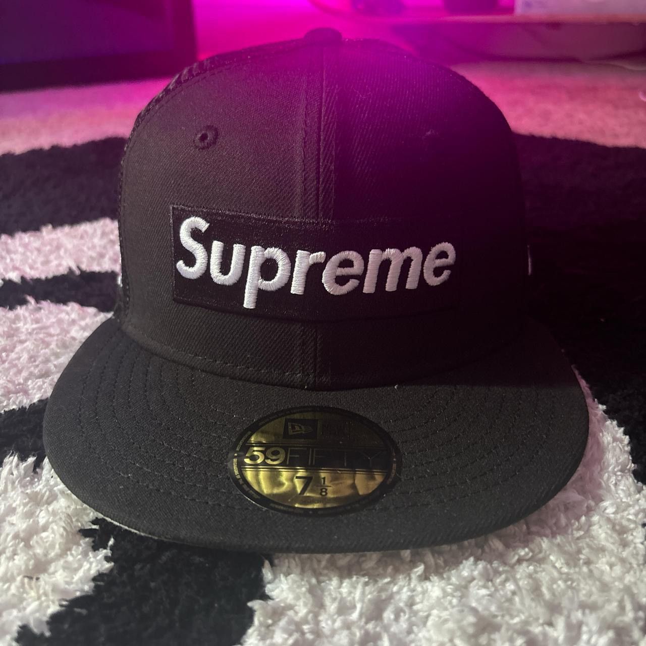Supreme Supreme Box Logo Mesh Back New Era Cap (SS24) Size ONE SIZE - 1 Thumbnail
