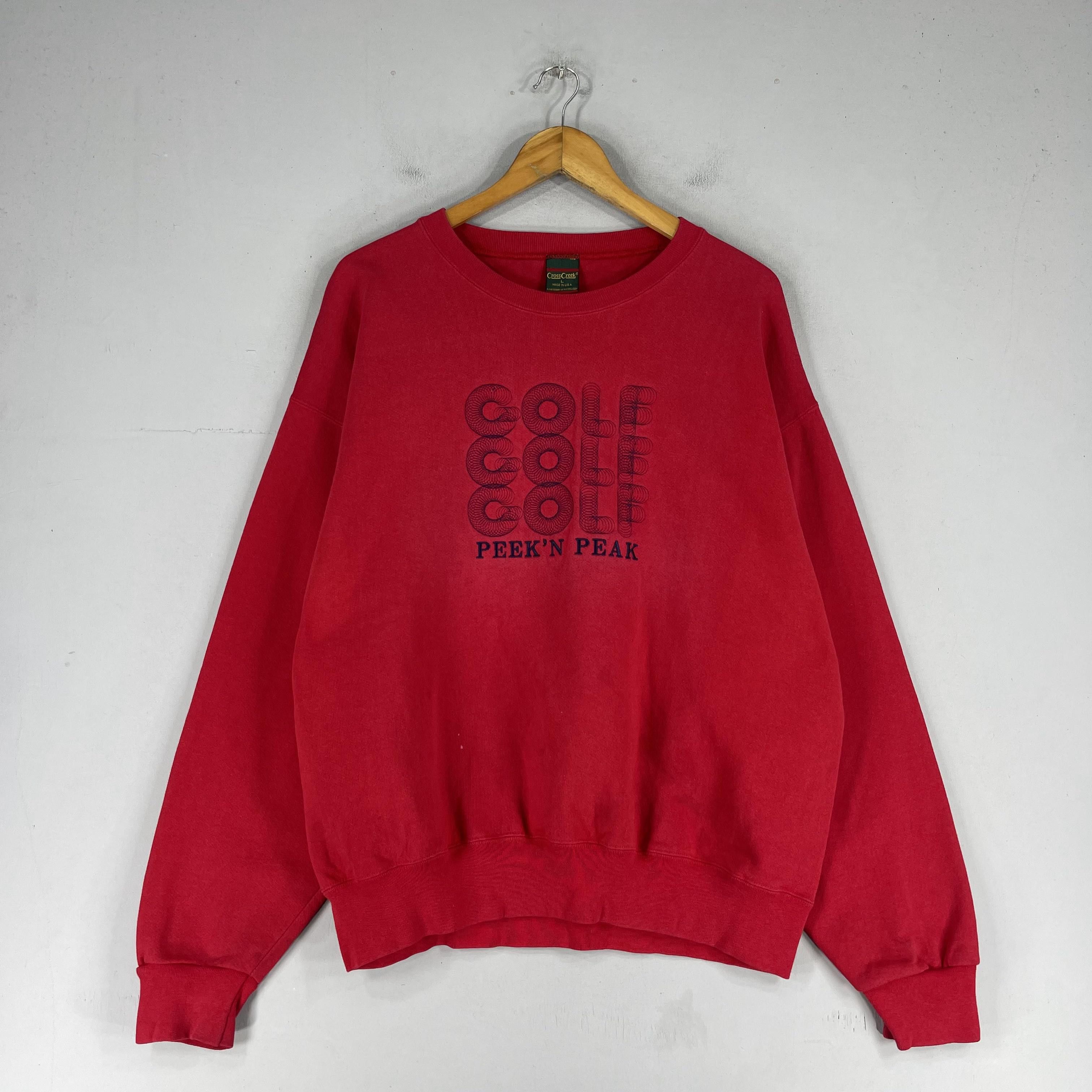 Vintage Vintage Peek'n Peak Golf Resort Embroidery Sweatshirt Size US L / EU 52-54 / 3 - 3 Thumbnail