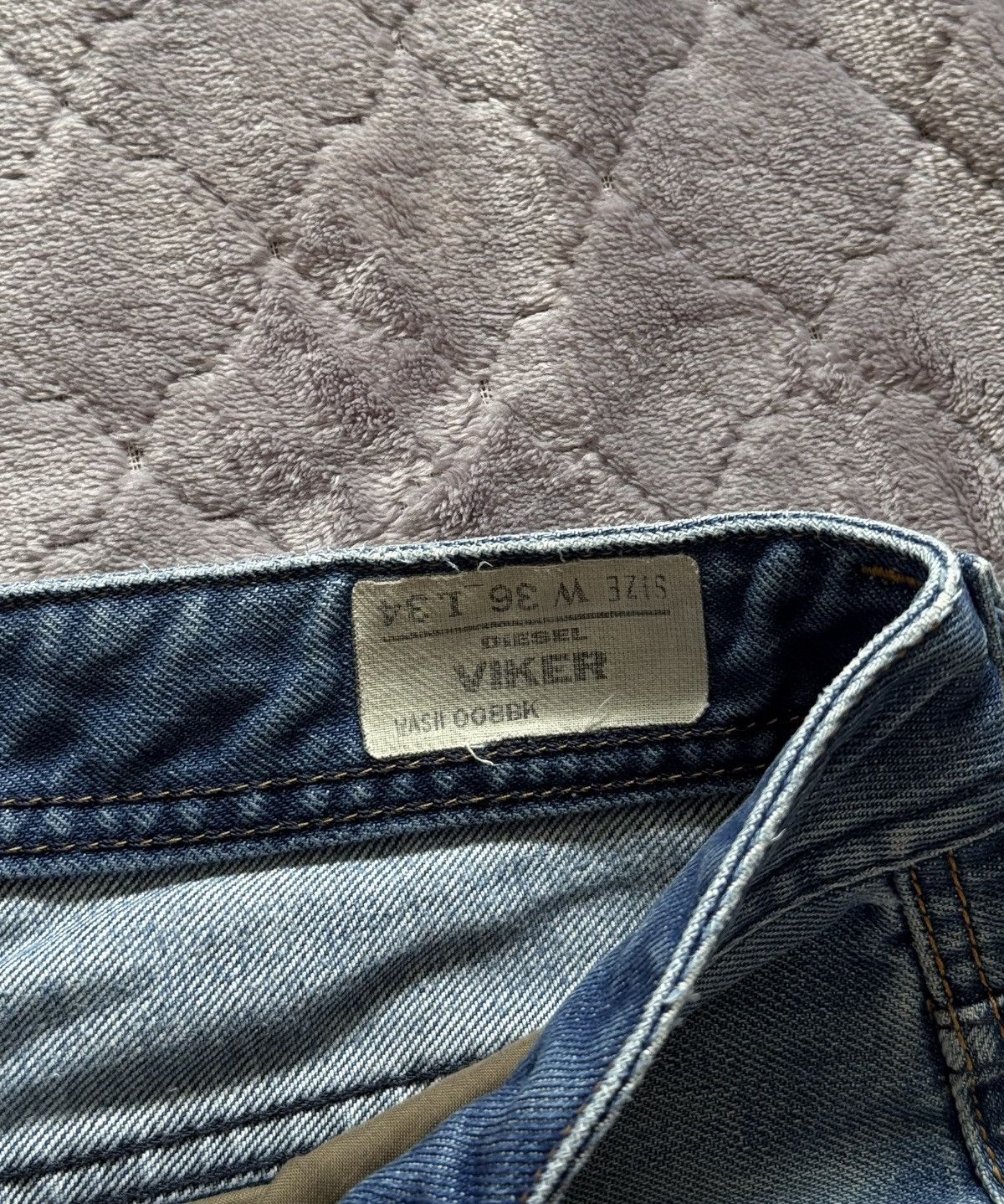 Diesel × Vintage Vintage Diesel Viker Denim Jeans Pants Avantgarde Size US 34 / EU 50 - 8 Thumbnail