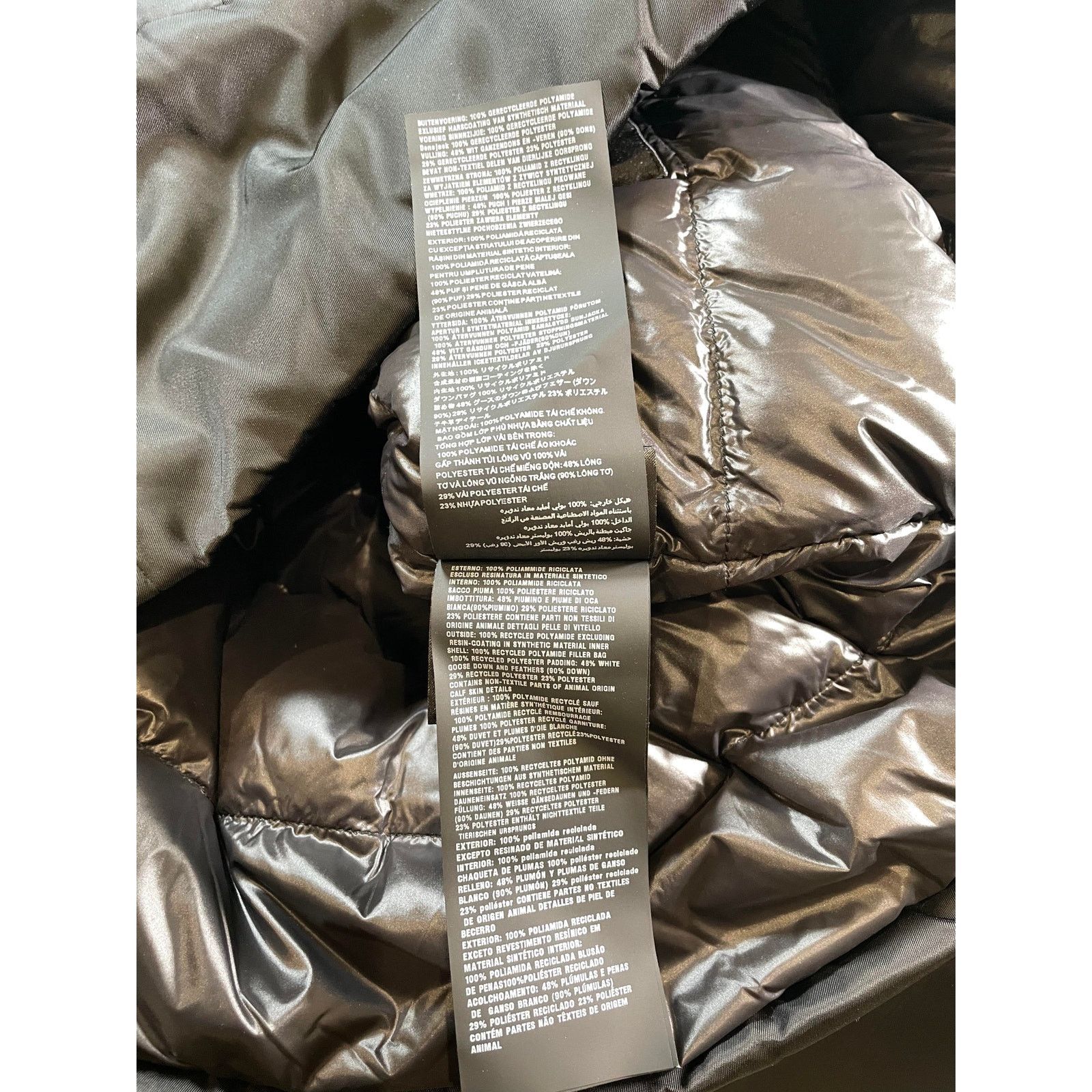 Prada Prada Nylon Puffer Logo Jacket Size US M / EU 48-50 / 2 - 9 Thumbnail