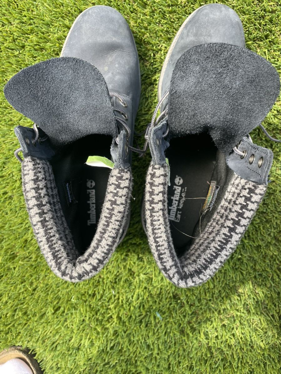 Timberland Sick black timberlands Size US 12 / EU 45 - 4 Thumbnail