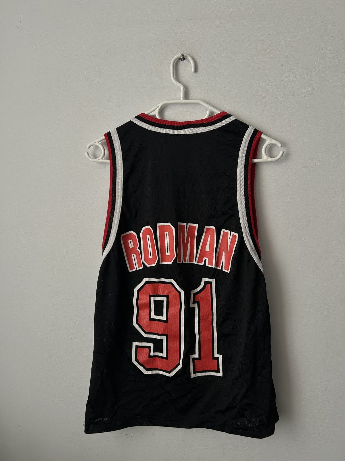 Champion × Vintage Rodman 91 vintage champion jersey Chicago bulls nba Size US M / EU 48-50 / 2 - 5 Thumbnail