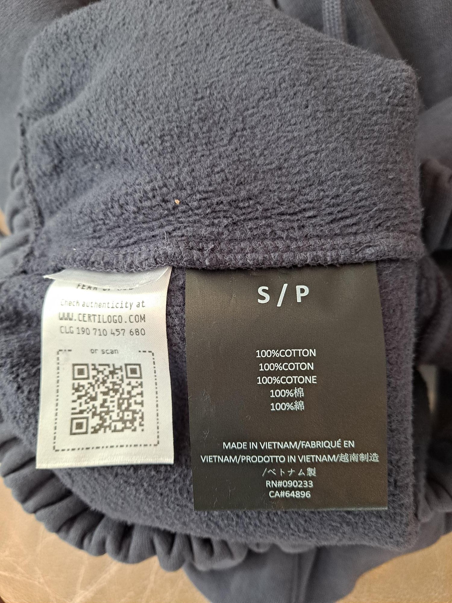 Essentials Essentials Fleece Sweatpant Marine Size S Size US 31 - 4 Thumbnail