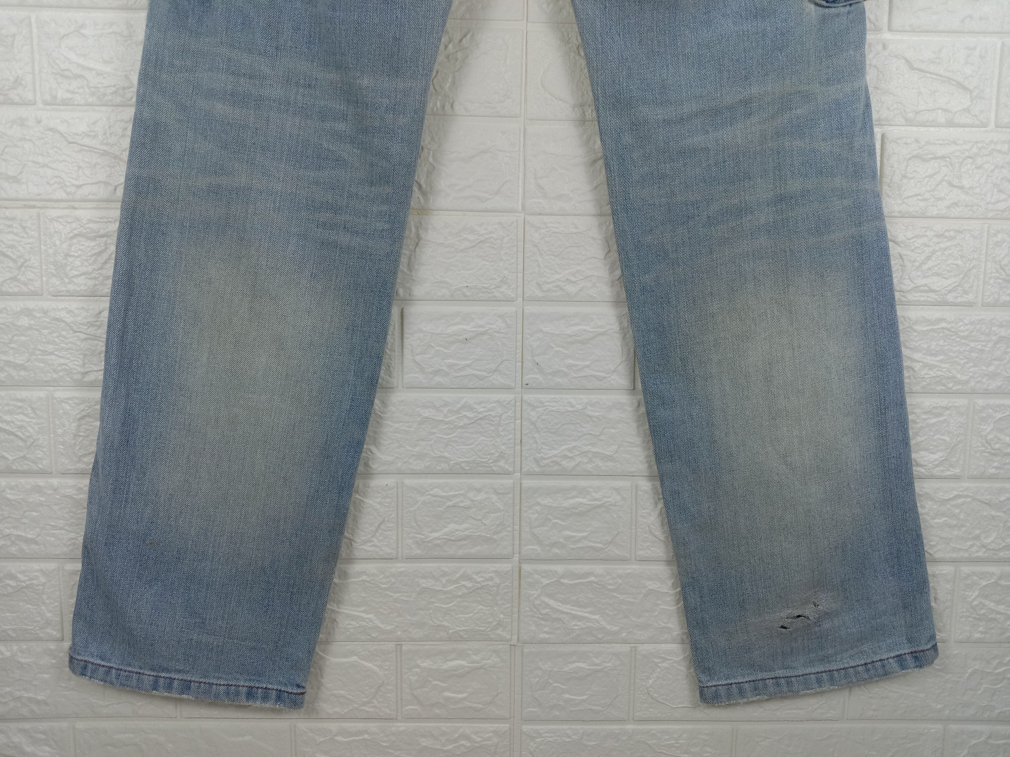 Global Work Vintage Global Work Multi Pocket Cargo Jeans Size US 30 / EU 46 - 8 Thumbnail