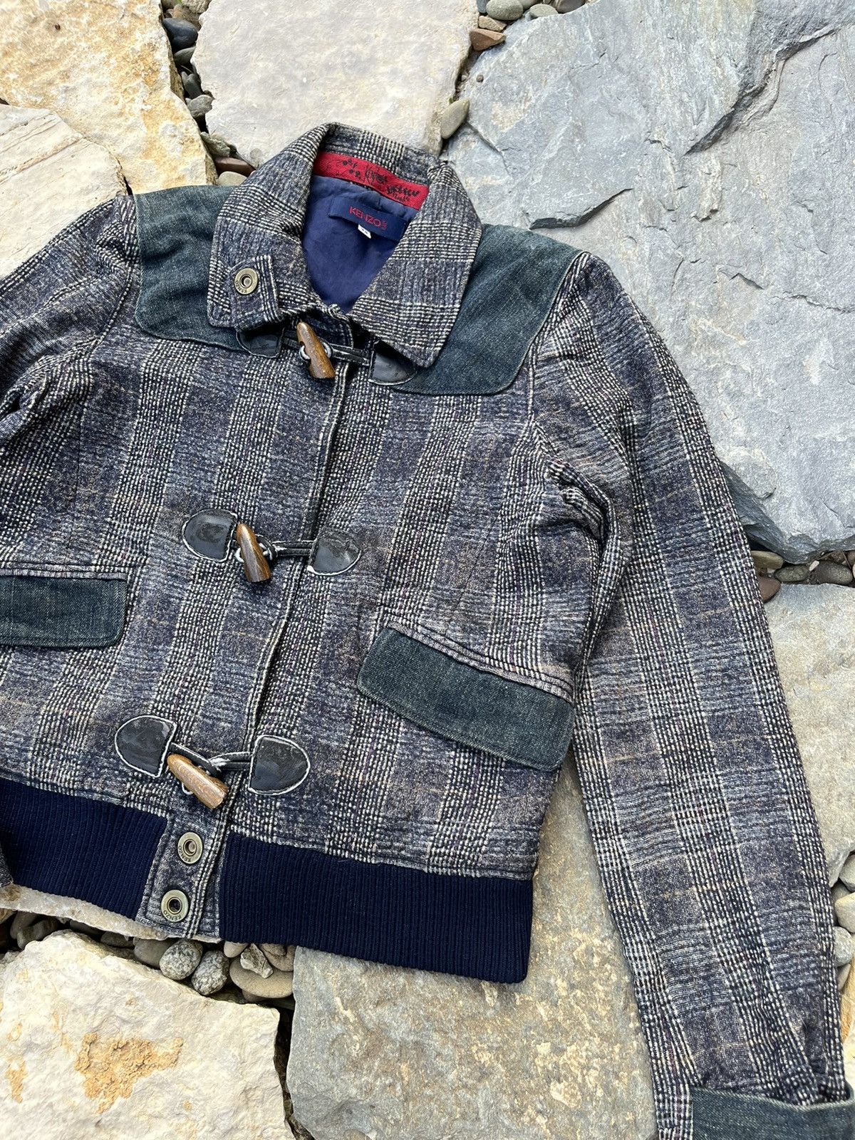 Kenzo × Vintage Vintage Kenzo duffle jacket y2k archive rare Size S / US 4 / IT 40 - 15 Thumbnail