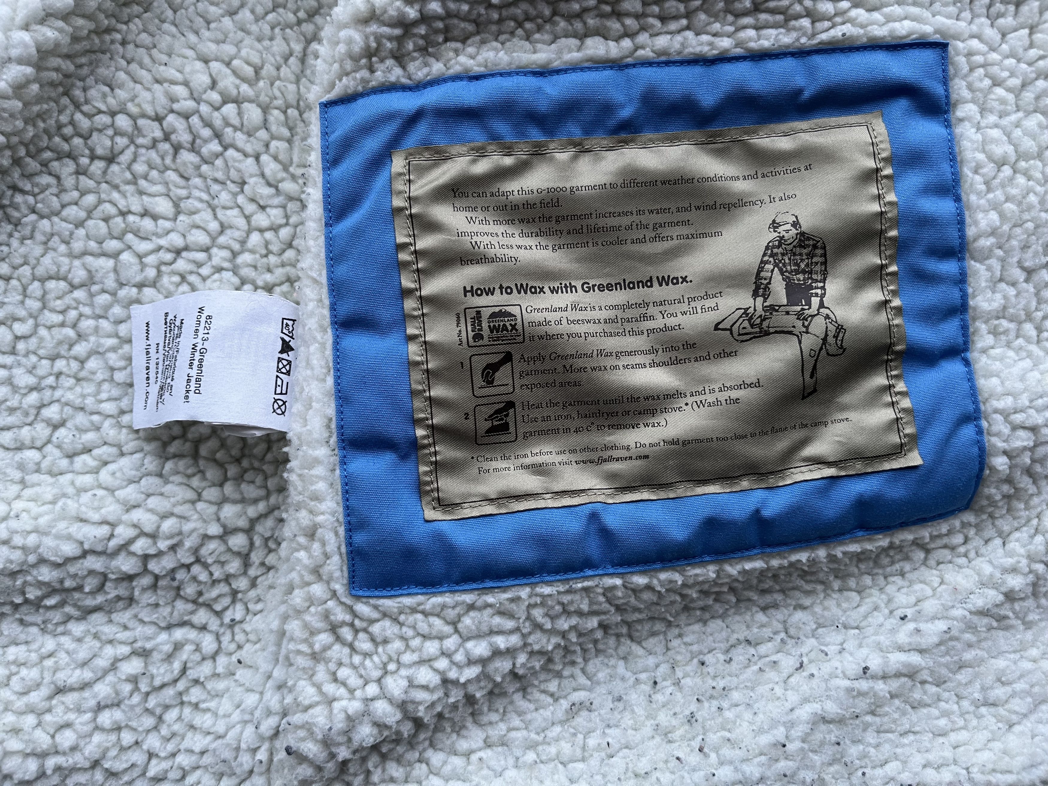 Fjallraven Greenland winter parka jacket g1000 women XS fleece sherpa Size XS / US 0-2 / IT 36-38 - 10 Thumbnail