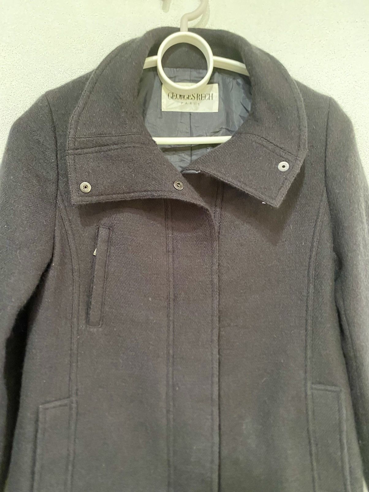 Japanese Brand Georges Rech Wool Jacket Zip Up Size M / US 6-8 / IT 42-44 - 2 Thumbnail
