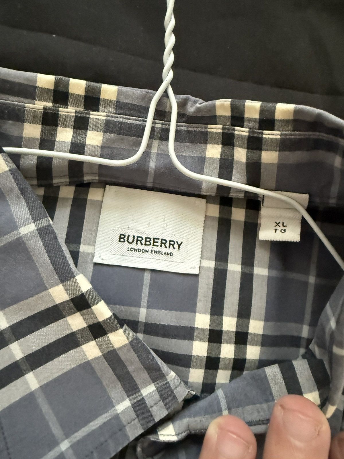 Burberry Burberry Dress Shirt Size US XL / EU 56 / 4 - 2 Thumbnail
