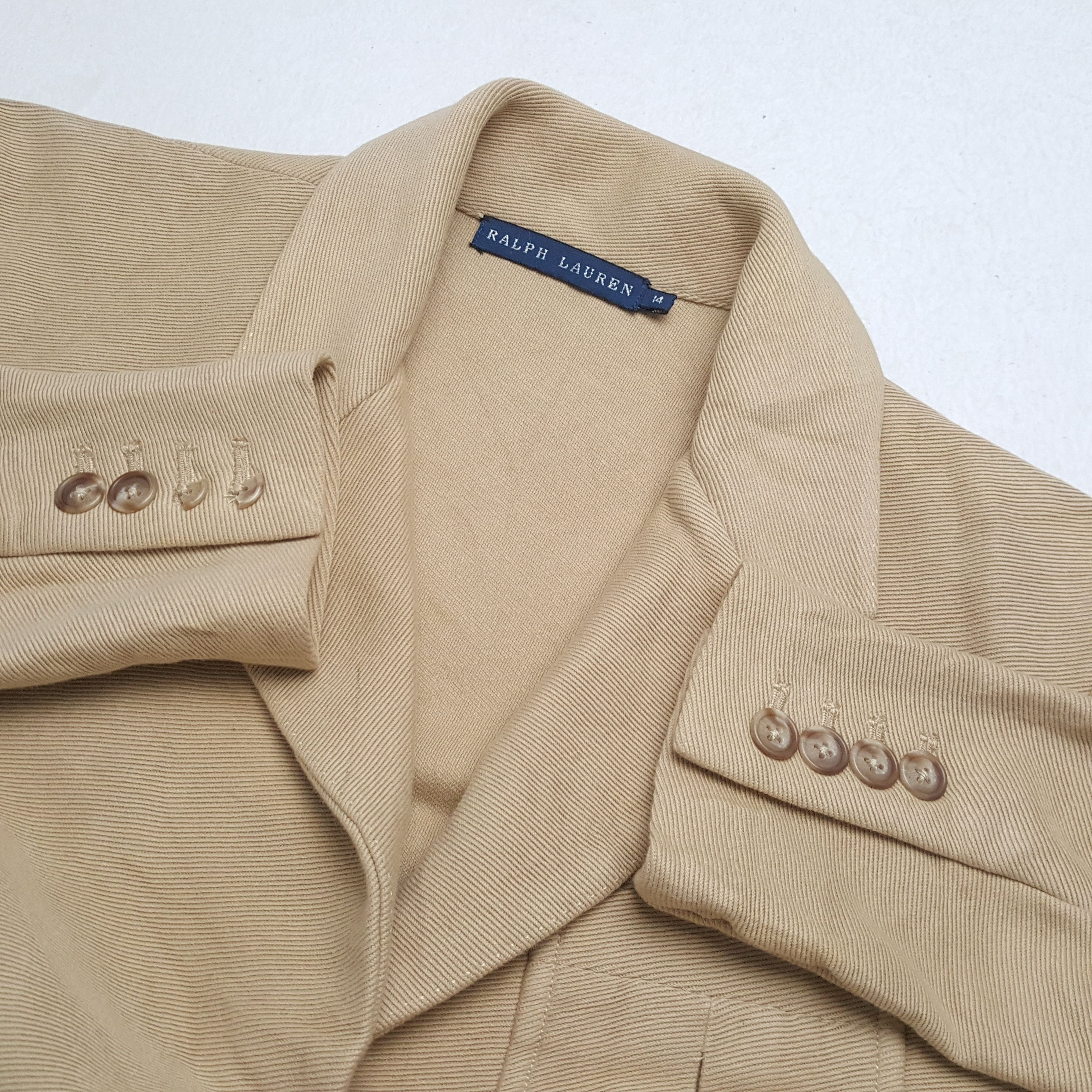 Ralph Lauren × Vintage RALPH LAUREN Fashion Brand Formal Style Blazer Size S / US 4 / IT 40 - 8 Thumbnail