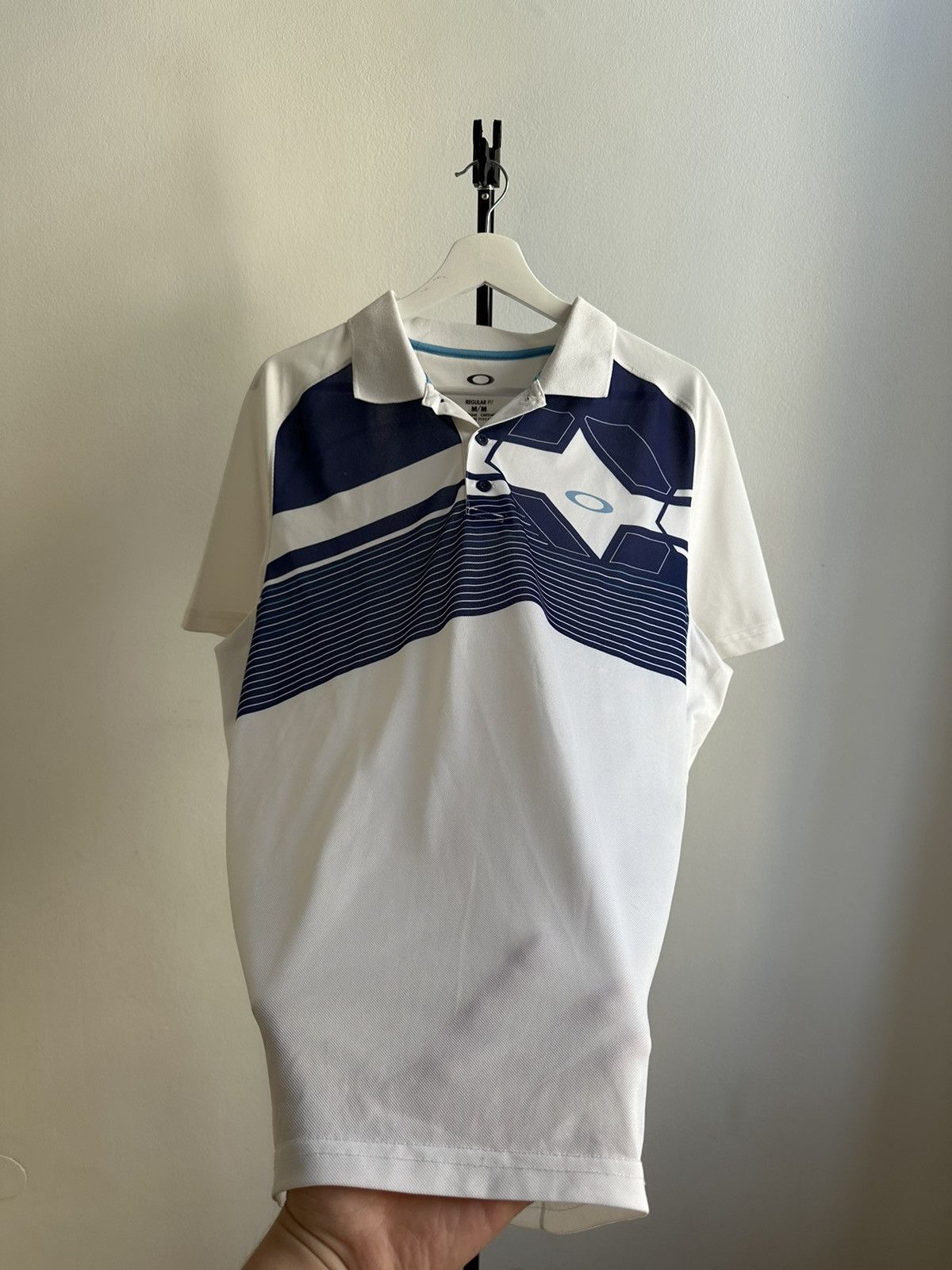 Oakley Oakley Vintage 90s Outdoor Style Polo Size US M / EU 48-50 / 2 - 6 Thumbnail