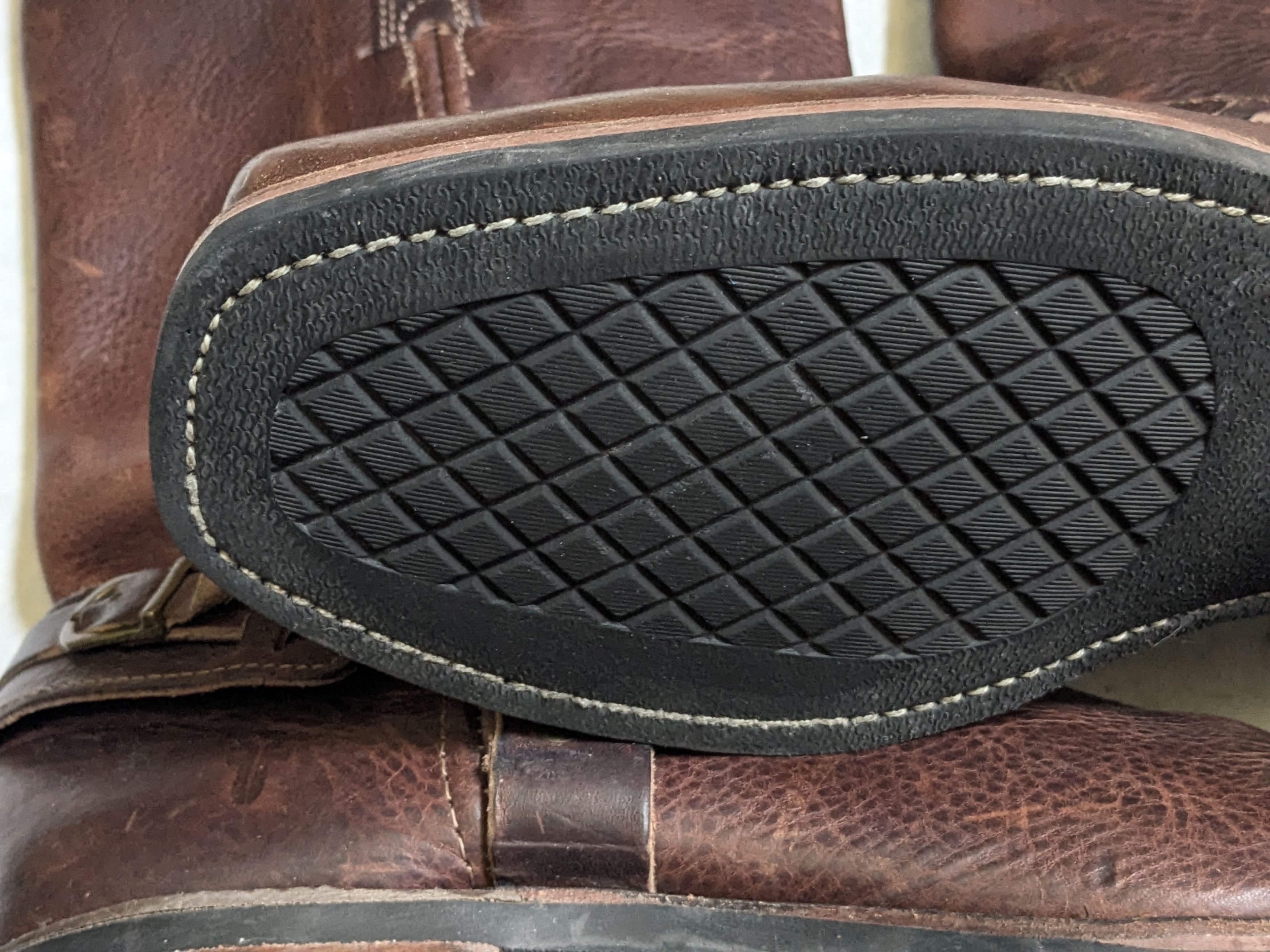Frye Frye Harness Boots Belted Brown Leather 13 M Strap Size US 13 / EU 46 - 19 Thumbnail