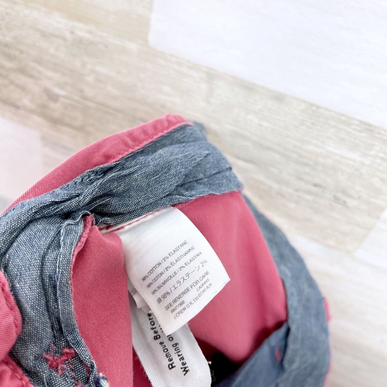 J.Crew J Crew 10.5" Stretch Chino Shorts Pink Dusty Berry Mens 35 Size US 32 / EU 48 - 7 Thumbnail