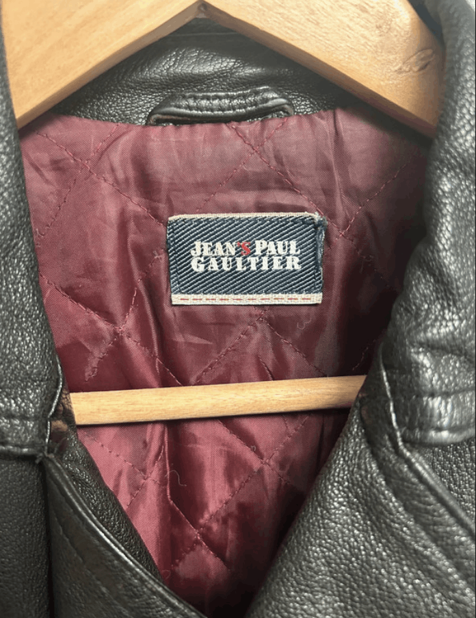 Jean Paul Gaultier × Leather Jean Paul Gaultier Jacket Leather Biker Crop Coat EX0083 Size XL / US 12-14 / IT 48-50 - 4 Thumbnail