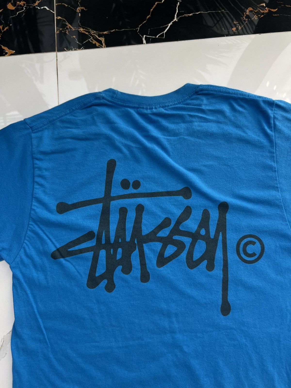 Stussy × Vintage 90’s STUSSY BIG LOGO RARE Y2K TEE ARCHIVE Size US S / EU 44-46 / 1 - 4 Thumbnail