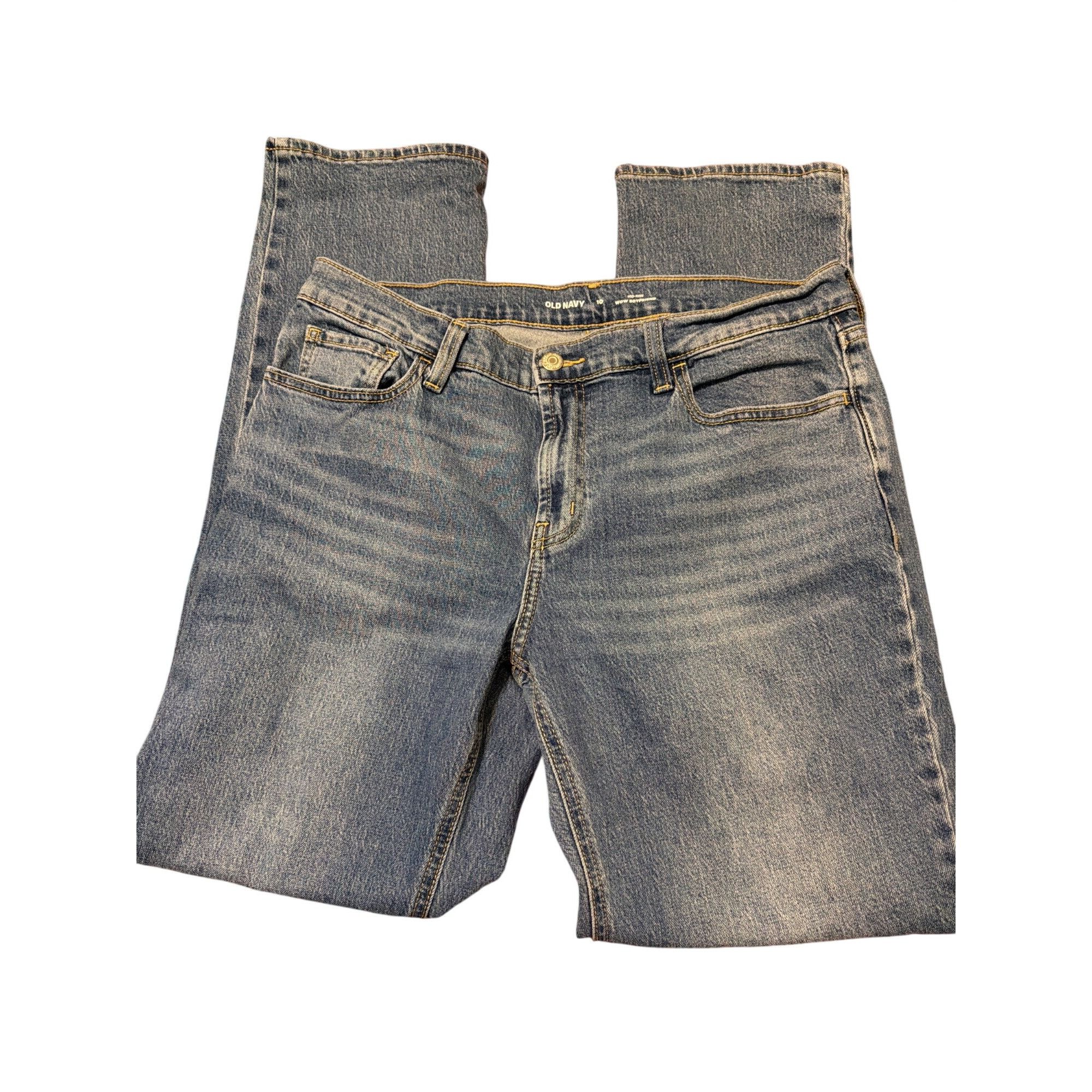 Old Navy Old Navy Wow Boyfriend Mid Rise Blue Denim Jeans Relaxed Cot Size 32" / US 10 / IT 46 - 1 Thumbnail