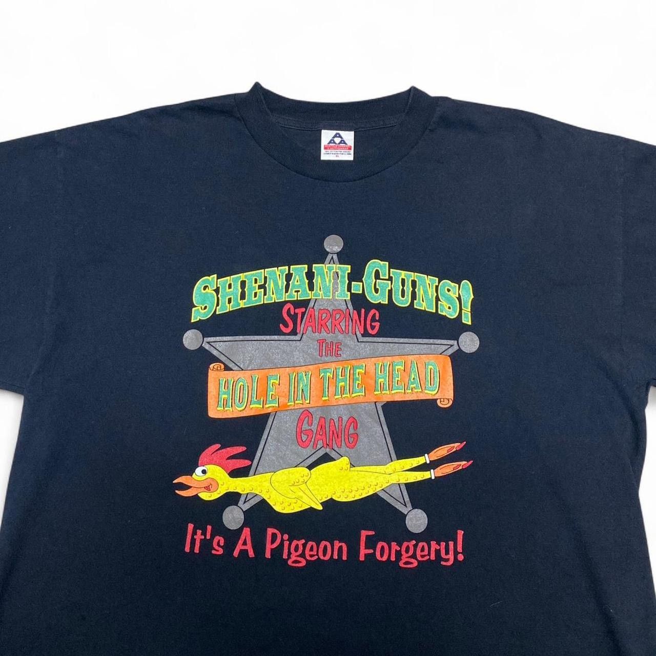 AAA Vintage shenani guns starring the hole in the head black tee Size US XL / EU 56 / 4 - 1 Thumbnail