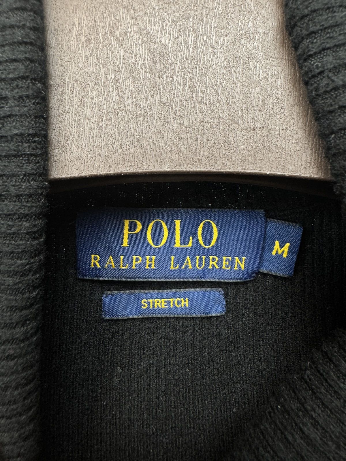 Polo Ralph Lauren Polo Ralph Lauren black wool stretch turtleneck sweater Size M / US 6-8 / IT 42-44 - 8 Thumbnail