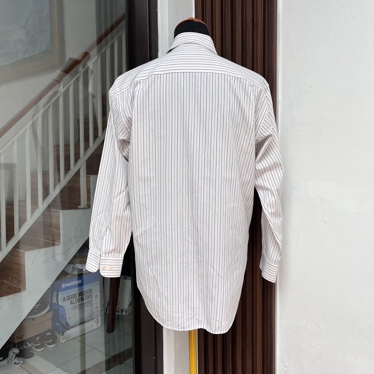 Balenciaga Balenciaga Paris Button Ups Shirt Size US M / EU 48-50 / 2 - 2 Thumbnail