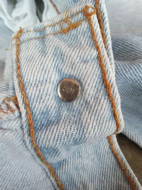 Levi's Vintage Levi's 501 Made In USA Faded Blue Jeans 38x30 Size US 38 / EU 54 - 7 Thumbnail