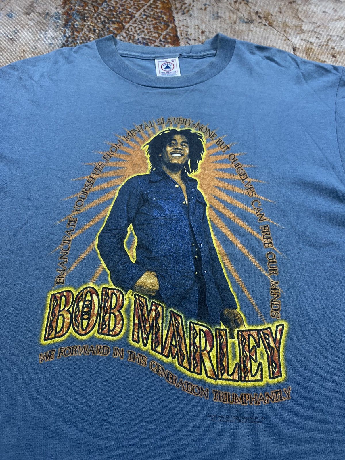 Band Tees × Vintage Vintage Bob Marley band tees Size US M / EU 48-50 / 2 - 4 Thumbnail