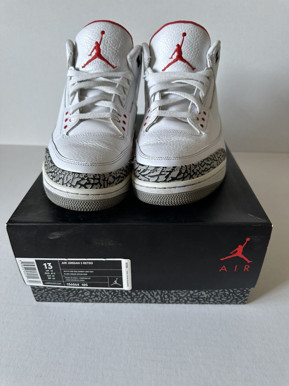 Jordan 3 White and Cement 88' Dunk Contest 2013, image size:1200x1600