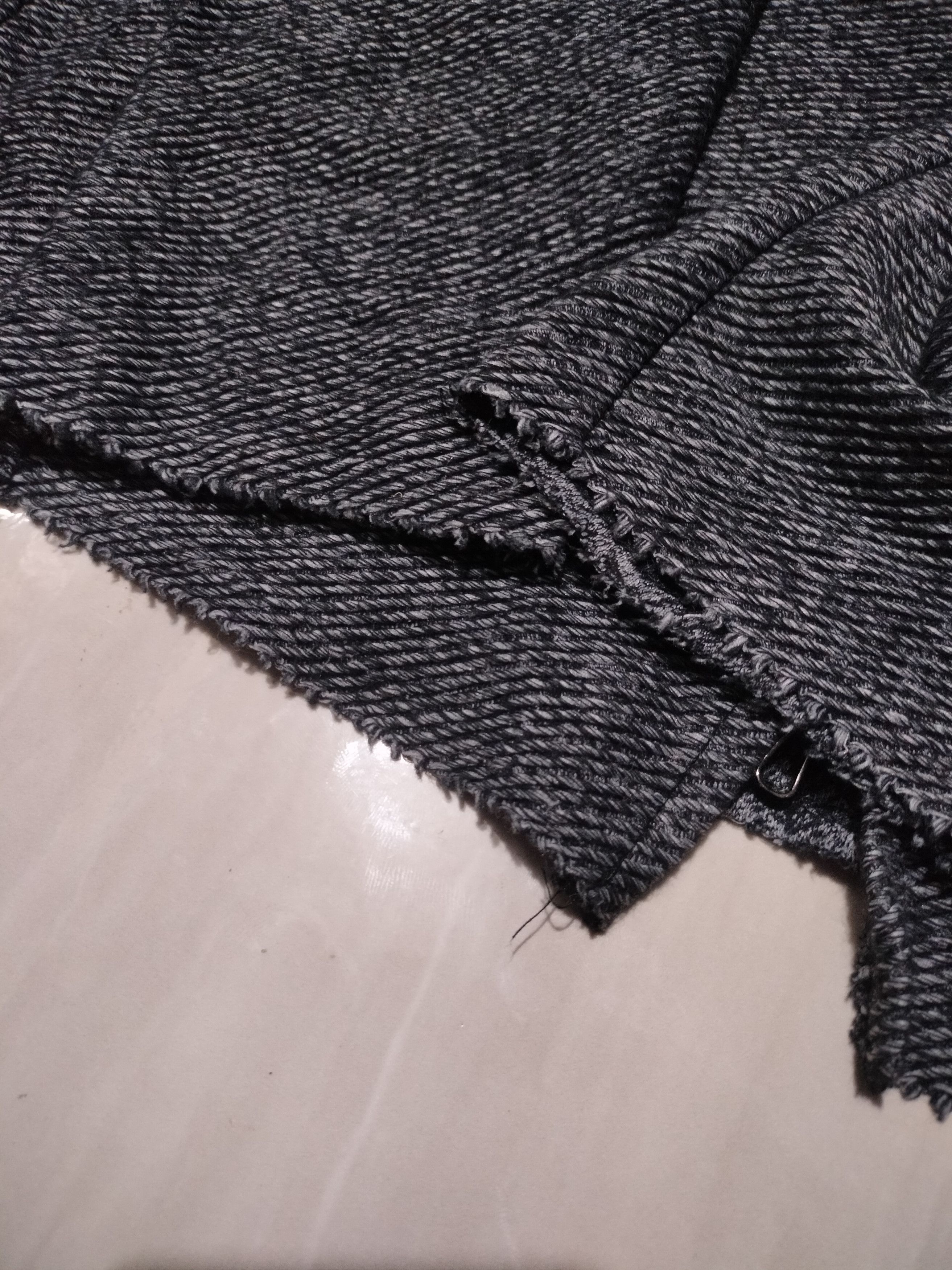 Shellac Shellac x Semanticdesign Long punk double zipper hoodie Size US M / EU 48-50 / 2 - 6 Thumbnail