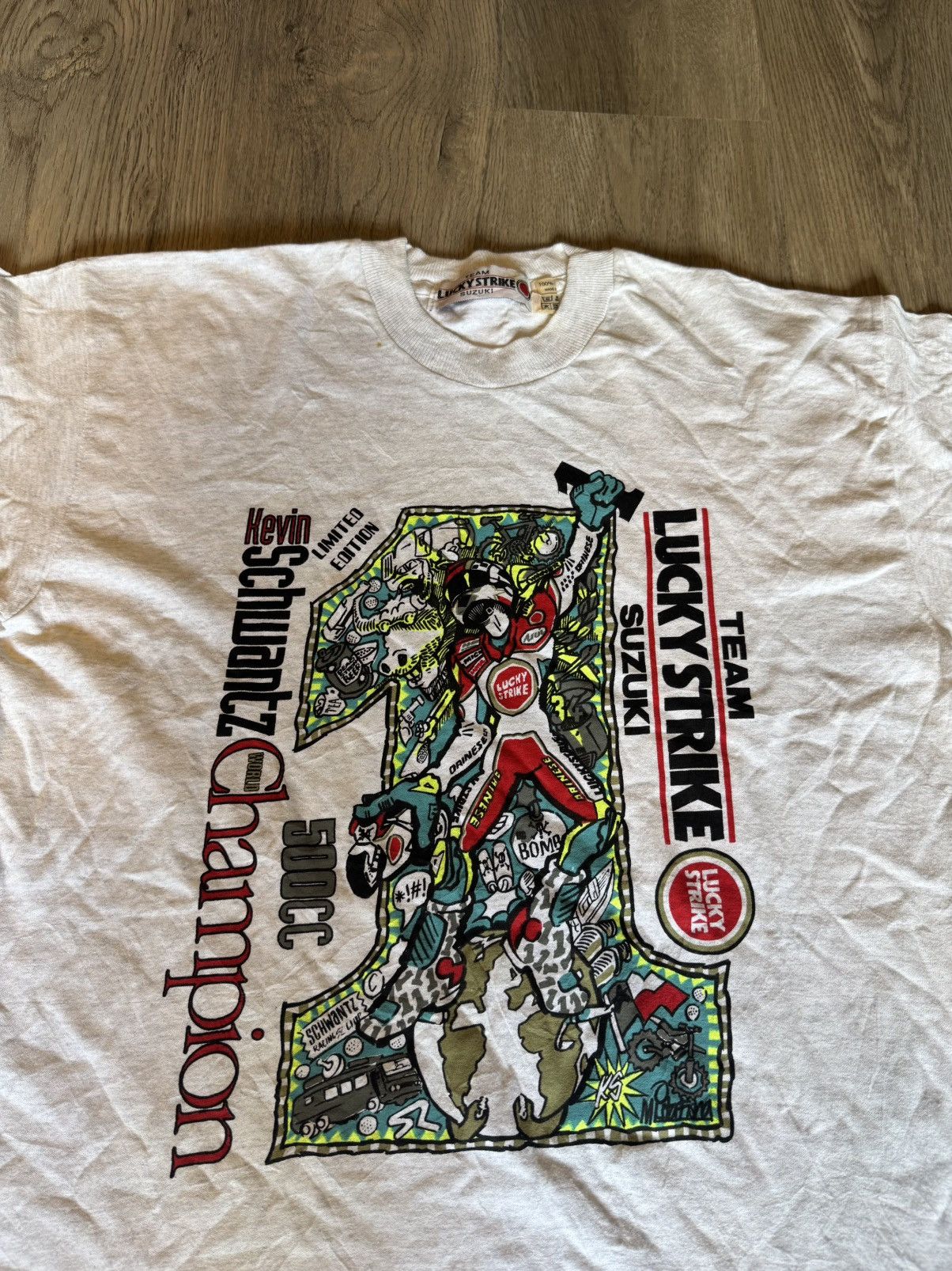 Vintage VINTAGE LUCKY STRIKE TEAM SUZUKI LIMITED EDITION Size US M / EU 48-50 / 2 - 2 Thumbnail