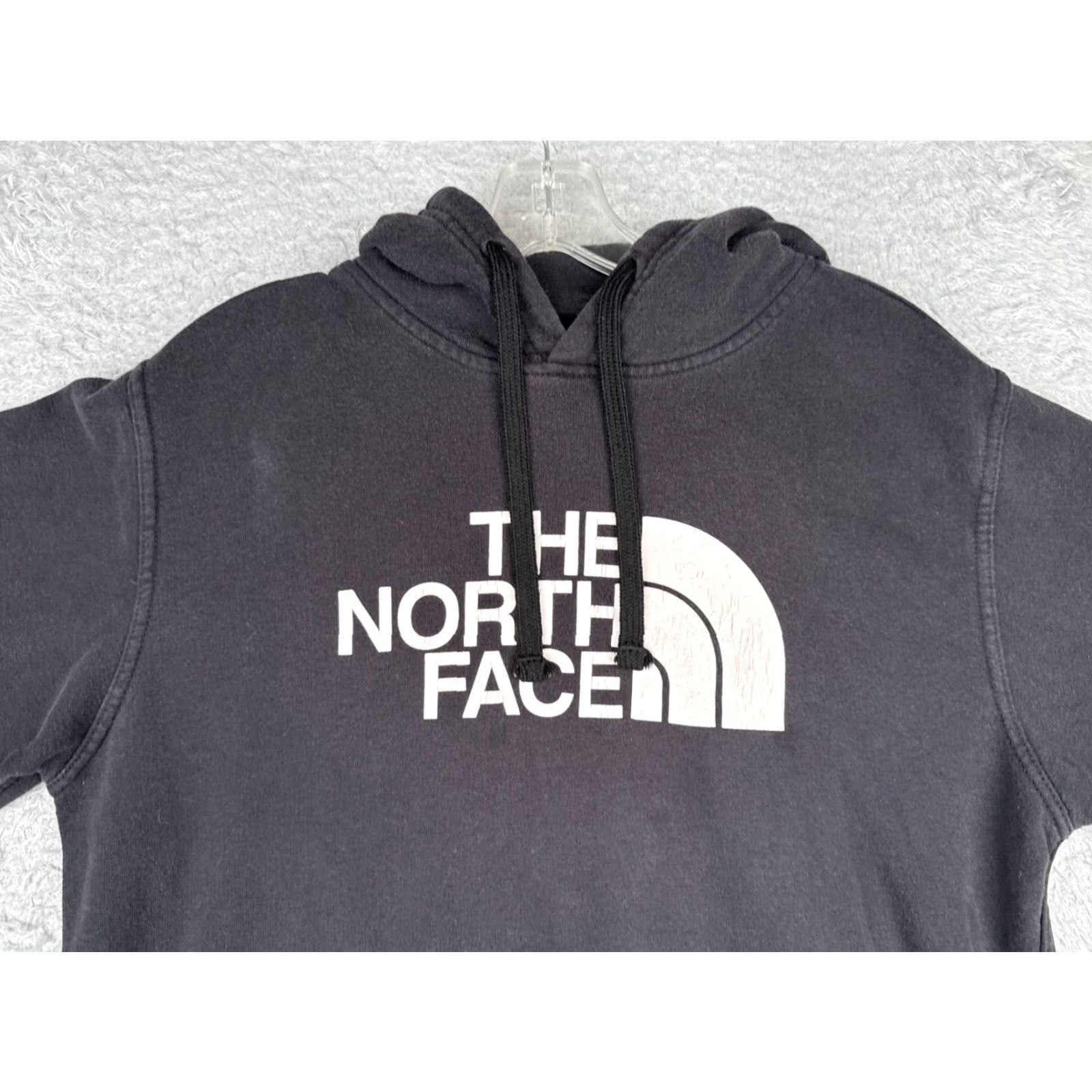 The North Face The North Face Mens Hoodie Shirt Black Small Sweatshirt Pullover Front Pocket Cotton Blend Lightweight Crew Neck Zip Front Pocket Regular Fit Size US S / EU 44-46 / 1 - 4 Thumbnail