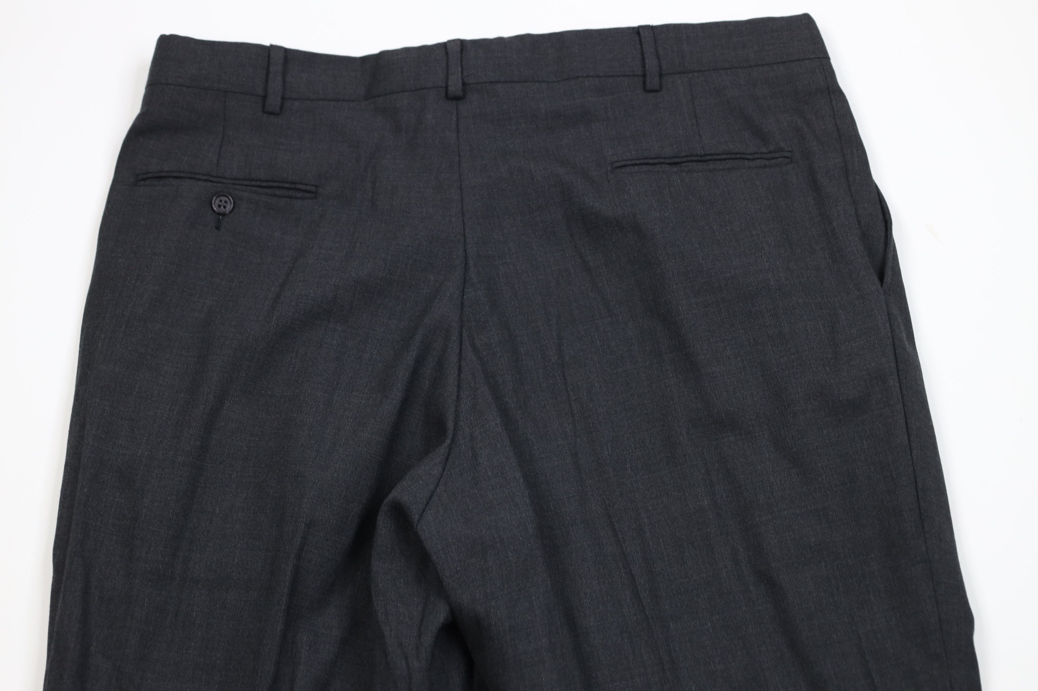 Vintage Vintage 70s Streetwear Knit Pleated Wide Leg Chino Pants USA Size US 38 / EU 54 - 10 Thumbnail