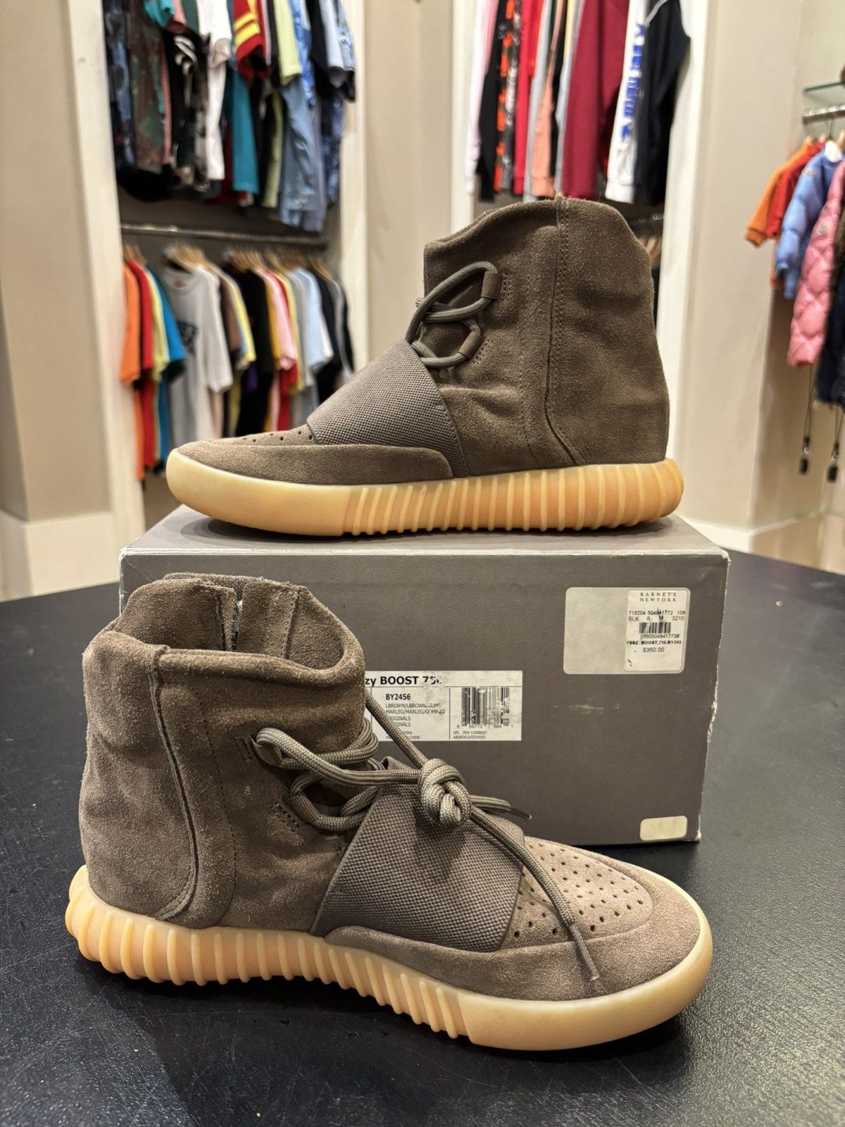 Yeezy adidas Yeezy Boost 750 Chocolate Size US 6 / EU 39 - 2 Thumbnail