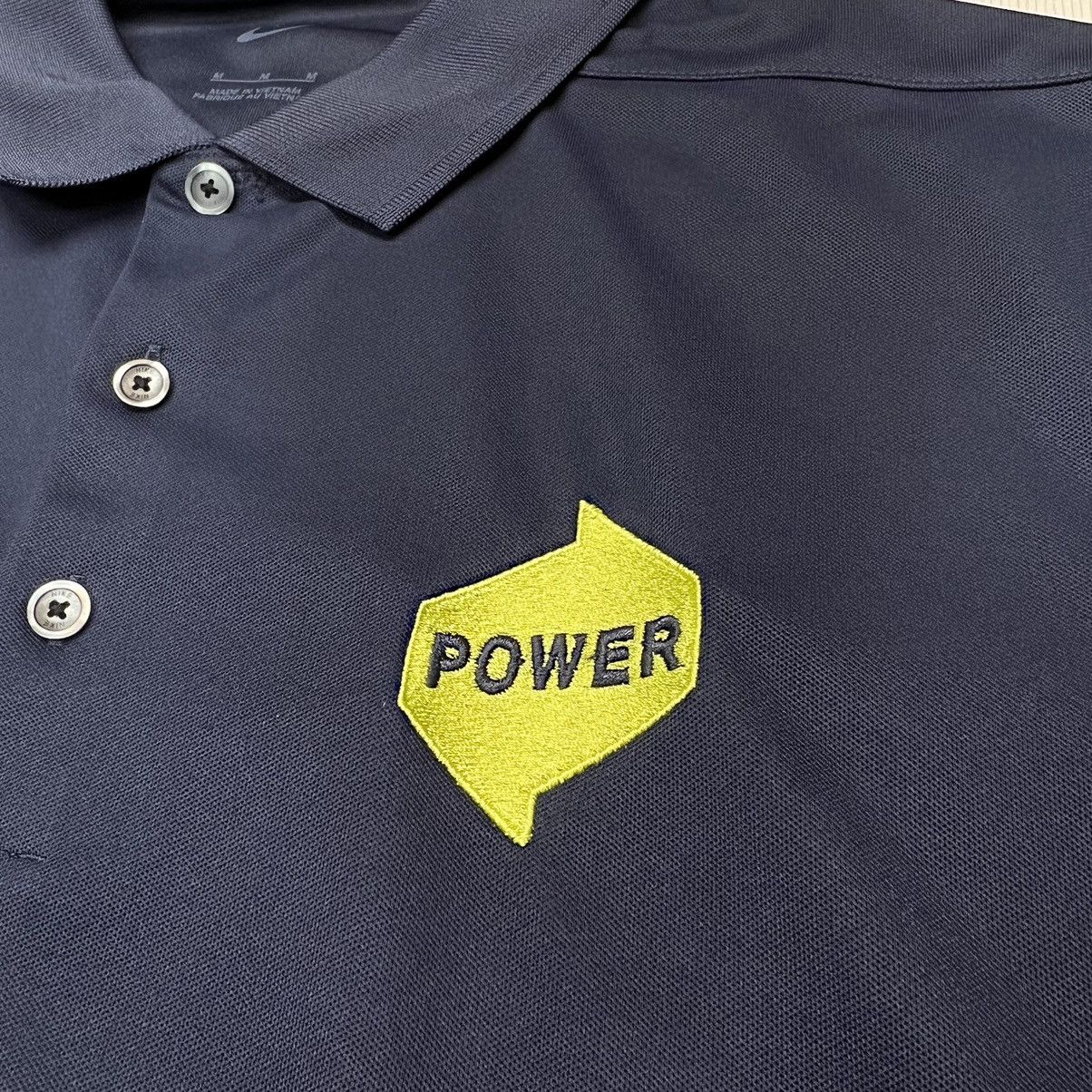 Nike Nike Polo Shirt Blue Golf Embroidered Power Logo Athletic Size US M / EU 48-50 / 2 - 3 Thumbnail
