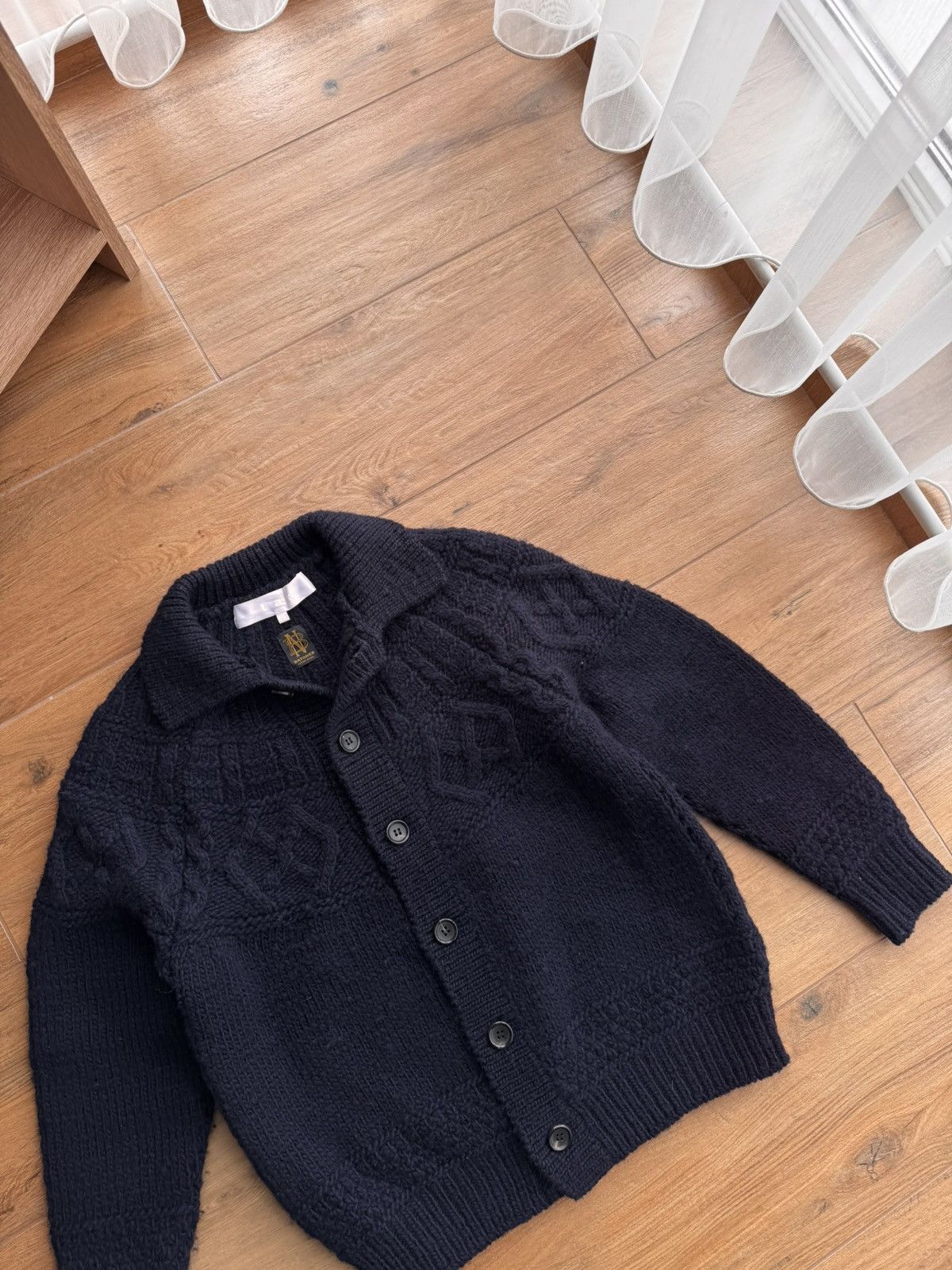 Comme des Garcons Tao Kurihara Comme Des Garcons x Batoner Wool Knit Cardigan Size US M / EU 48-50 / 2 - 8 Thumbnail