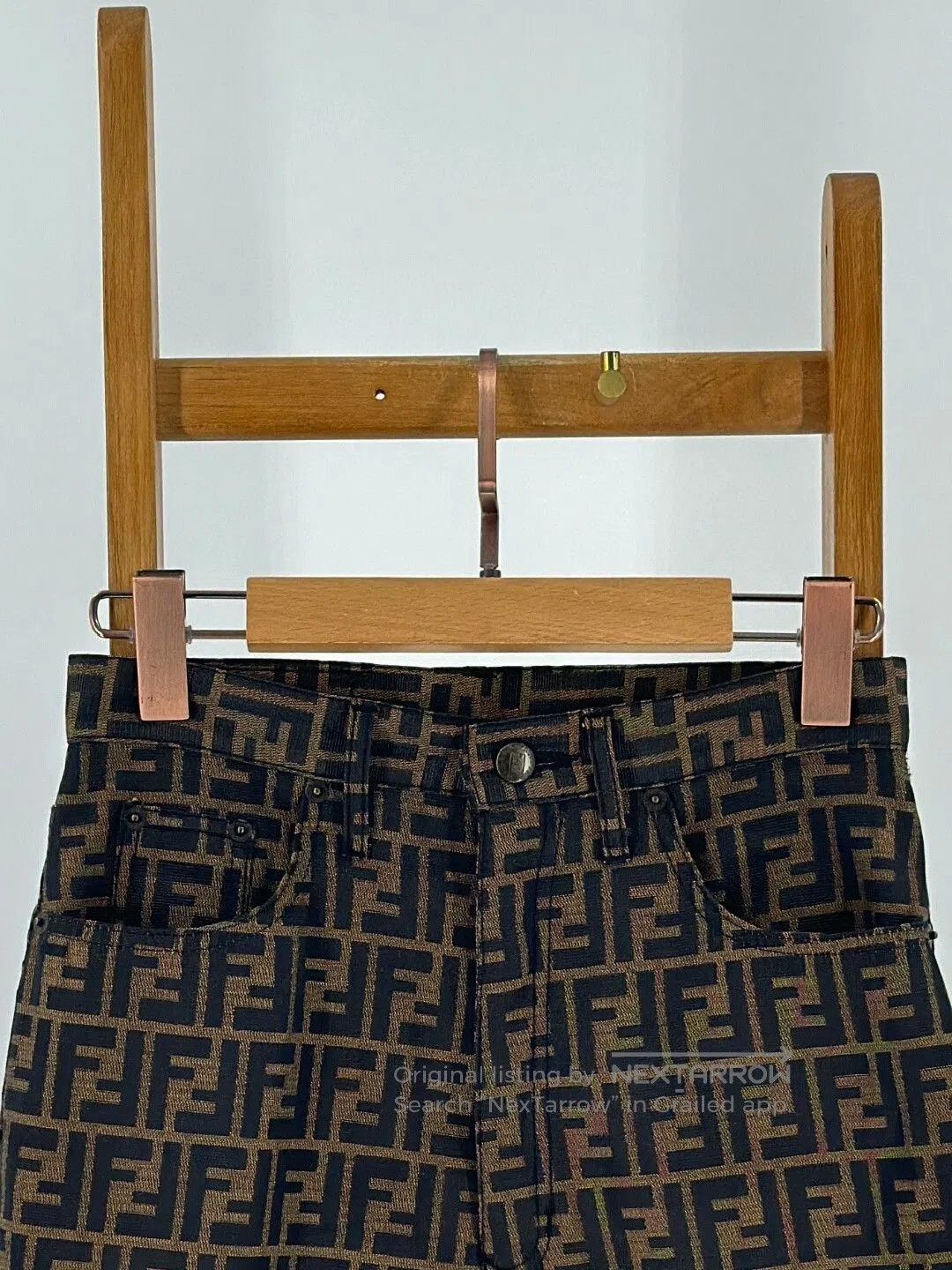 Fendi Fendi Classic Monogram Trousers. Size 28" / US 6 / IT 42 - 3 Thumbnail