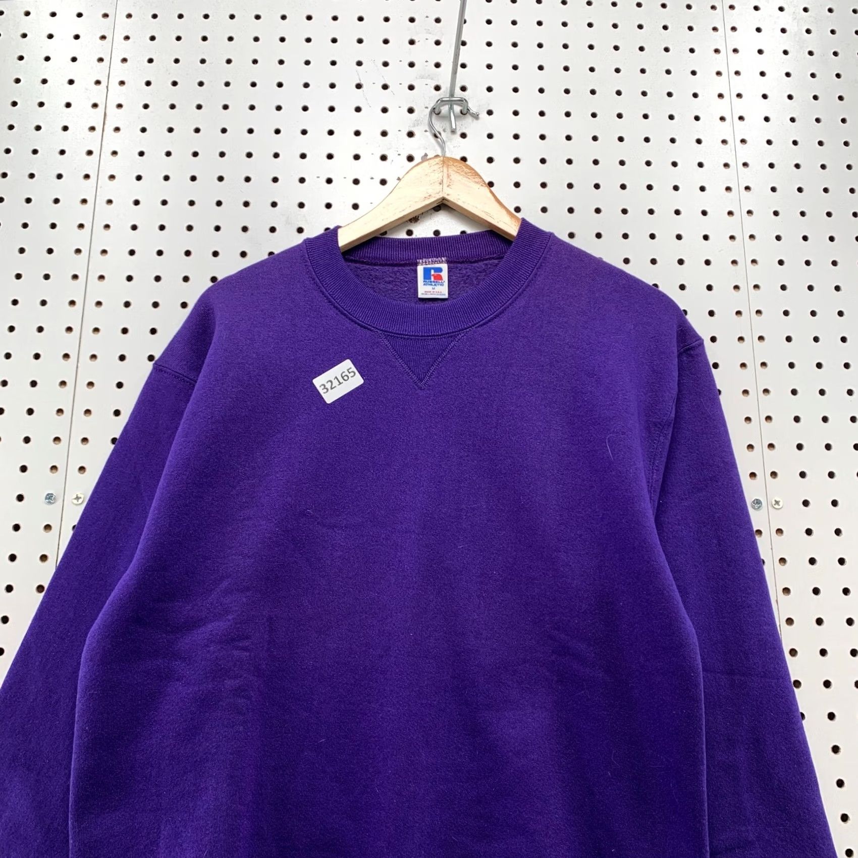Russell Athletic VINTAGE Russell Athletic Sweatshirt Mens M Purple USA Crewneck 80s Size US M / EU 48-50 / 2 - 7 Thumbnail