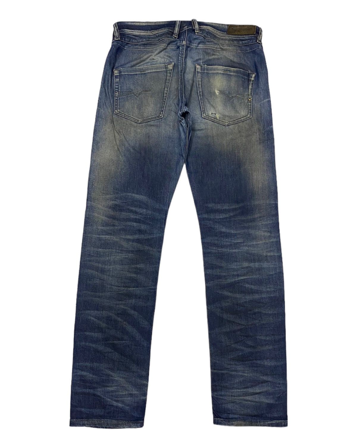 Diesel 🔥DIESEL RIPS DISTRESSED DENIM JEANS Size US 34 / EU 50 - 3 Thumbnail
