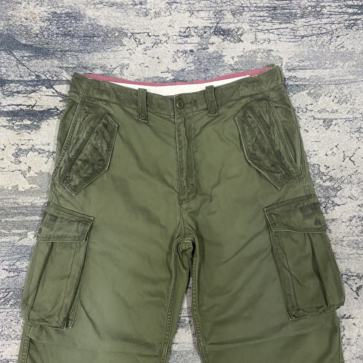 Army Of Me Vintage M65 Combat Military Cargo Pants Size US 33 - 2 Thumbnail