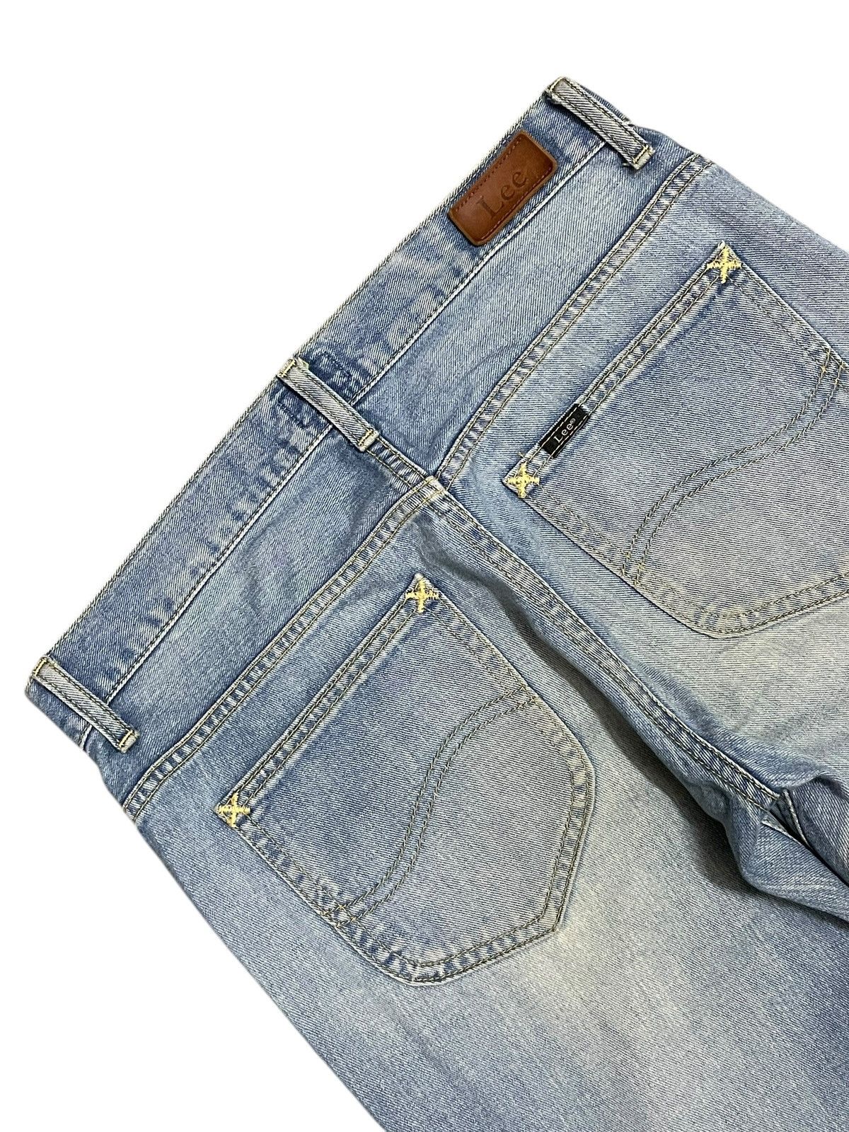 Lee Lee Rider x Elle Blue Fade Wash Ripped Jeans Limited Edition Size 31" - 7 Thumbnail