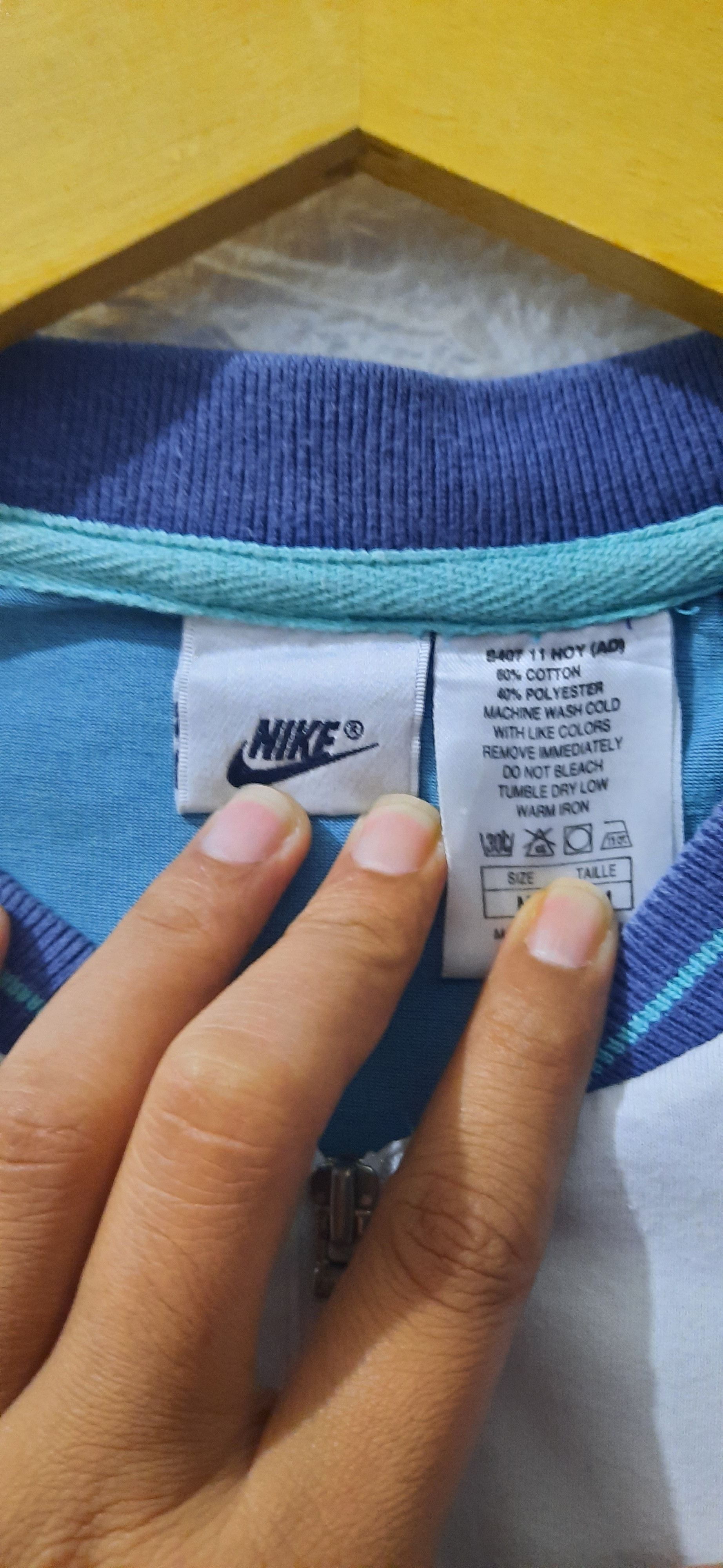 Nike Polo Shirt Nike Challenge Court Vintage 90s Size US M / EU 48-50 / 2 - 3 Thumbnail